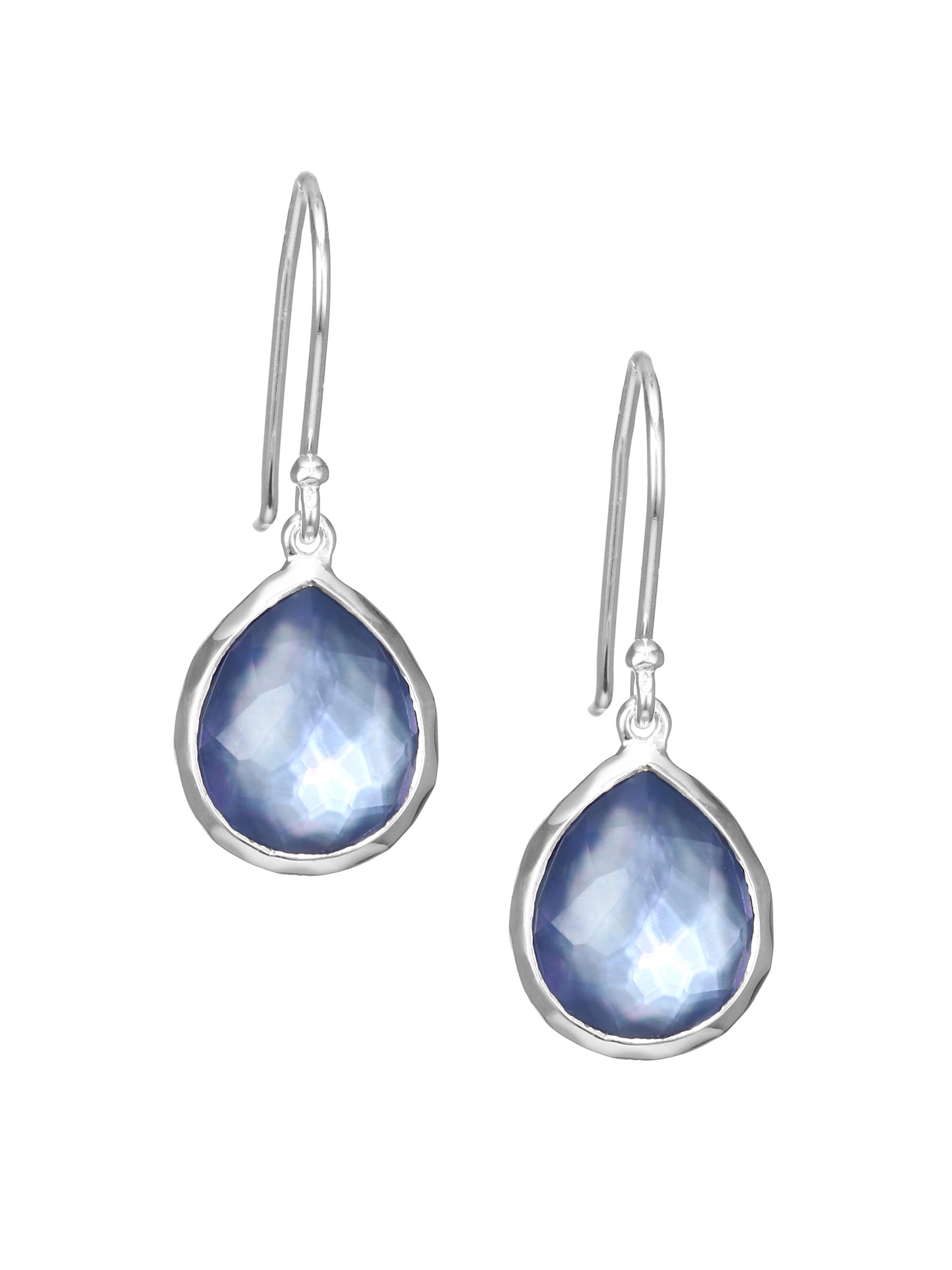 Ippolita Women's Rock Candy Sterling Silver & Clear Quartz Triplet Drop Earrings - Silver