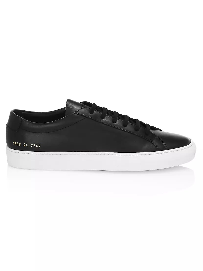 Common Projects Mens Original Achilles Leather Low-Top Sneakers