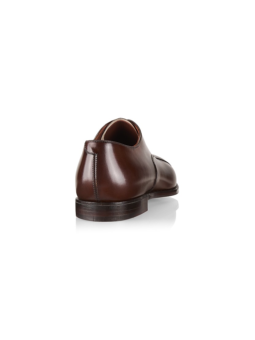 Shop Crockett & Jones Hand Grade Lonsdale Leather Oxford Shop Crockett & Jones Hand Grade Lonsdale Leather Oxford
