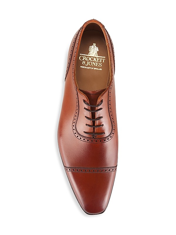 Shop Crockett & Jones Main Westbourne Leather Oxford Shoes Shop Crockett & Jones Main Westbourne Leather Oxford Shoes
