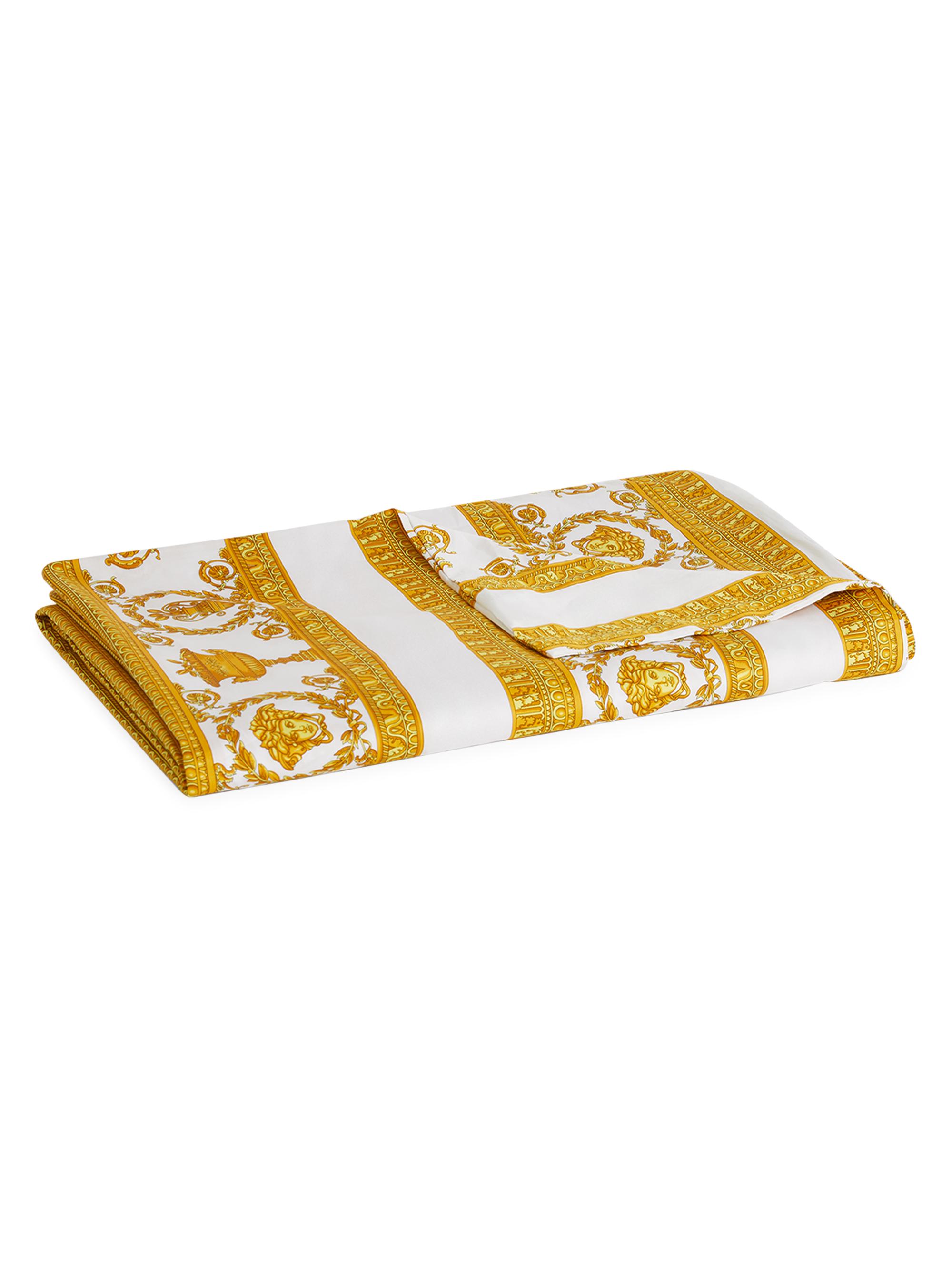 Versace I Heart Baroque Print Duvet - White Queen