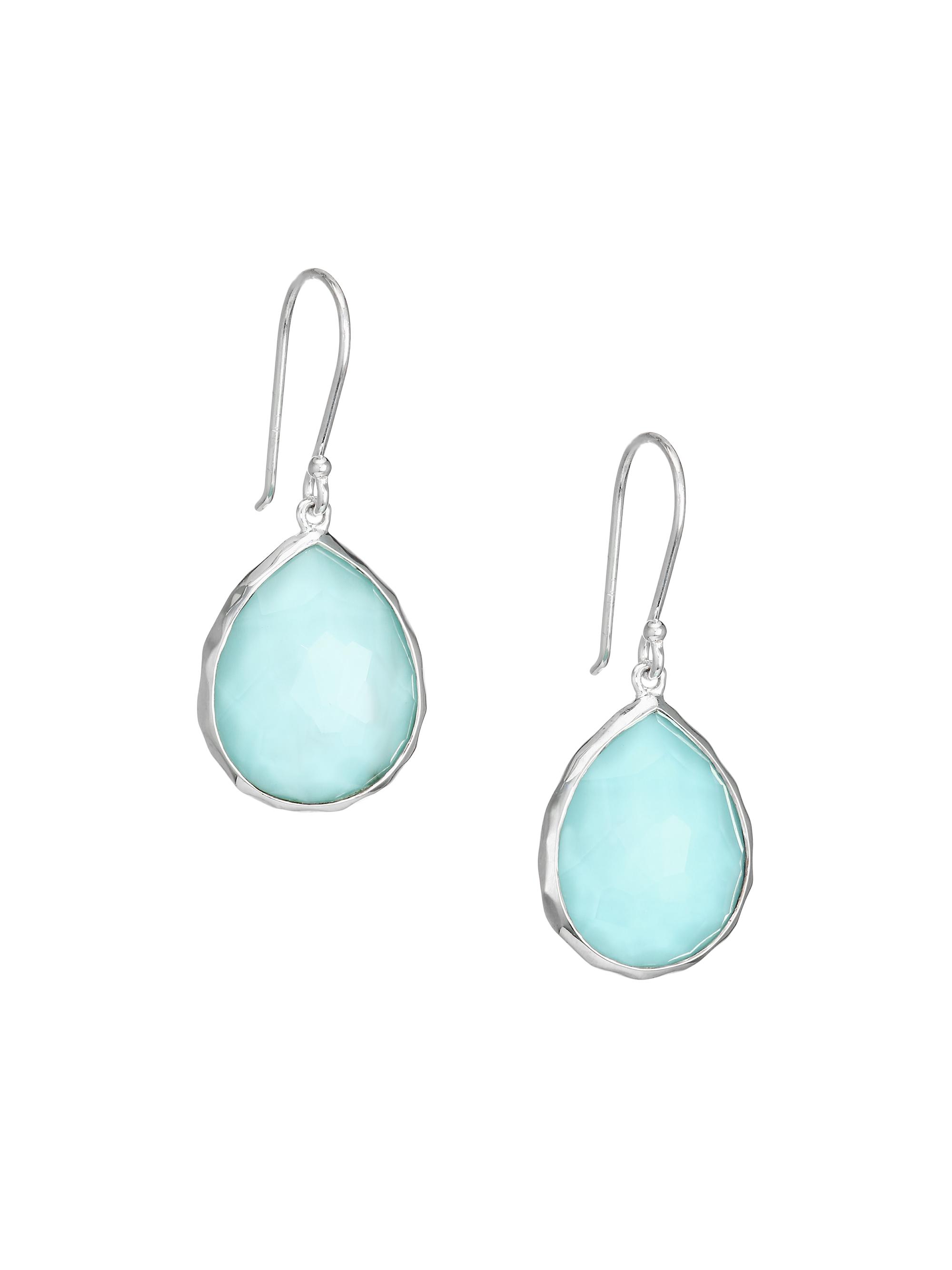 Ippolita Women's Rock Candy  Sterling Silver & Doublet Teardrop Earrings - Silver
