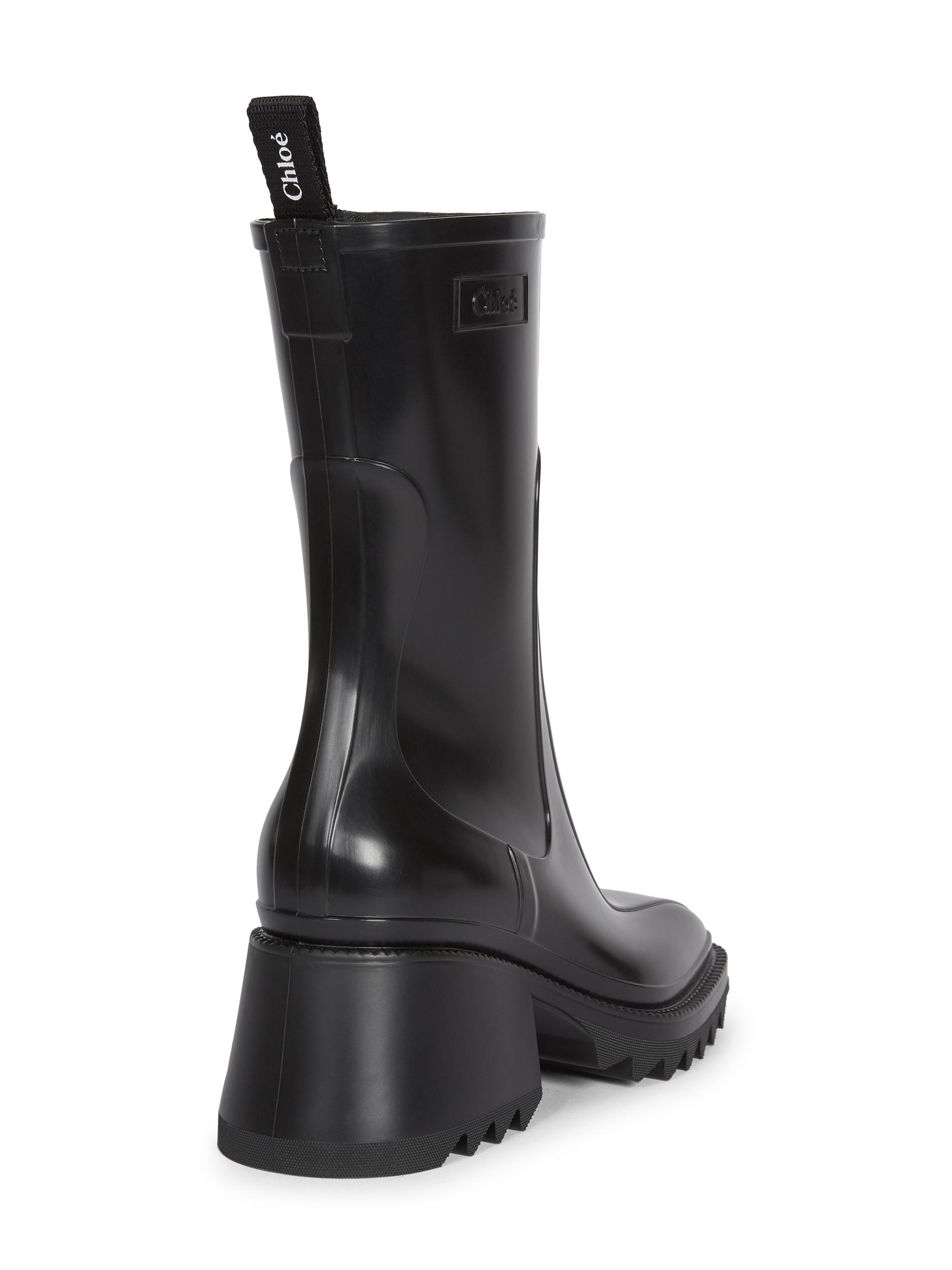 Chloé Betty PVC Lug Sole Rain Boots | Saks Fifth Avenue