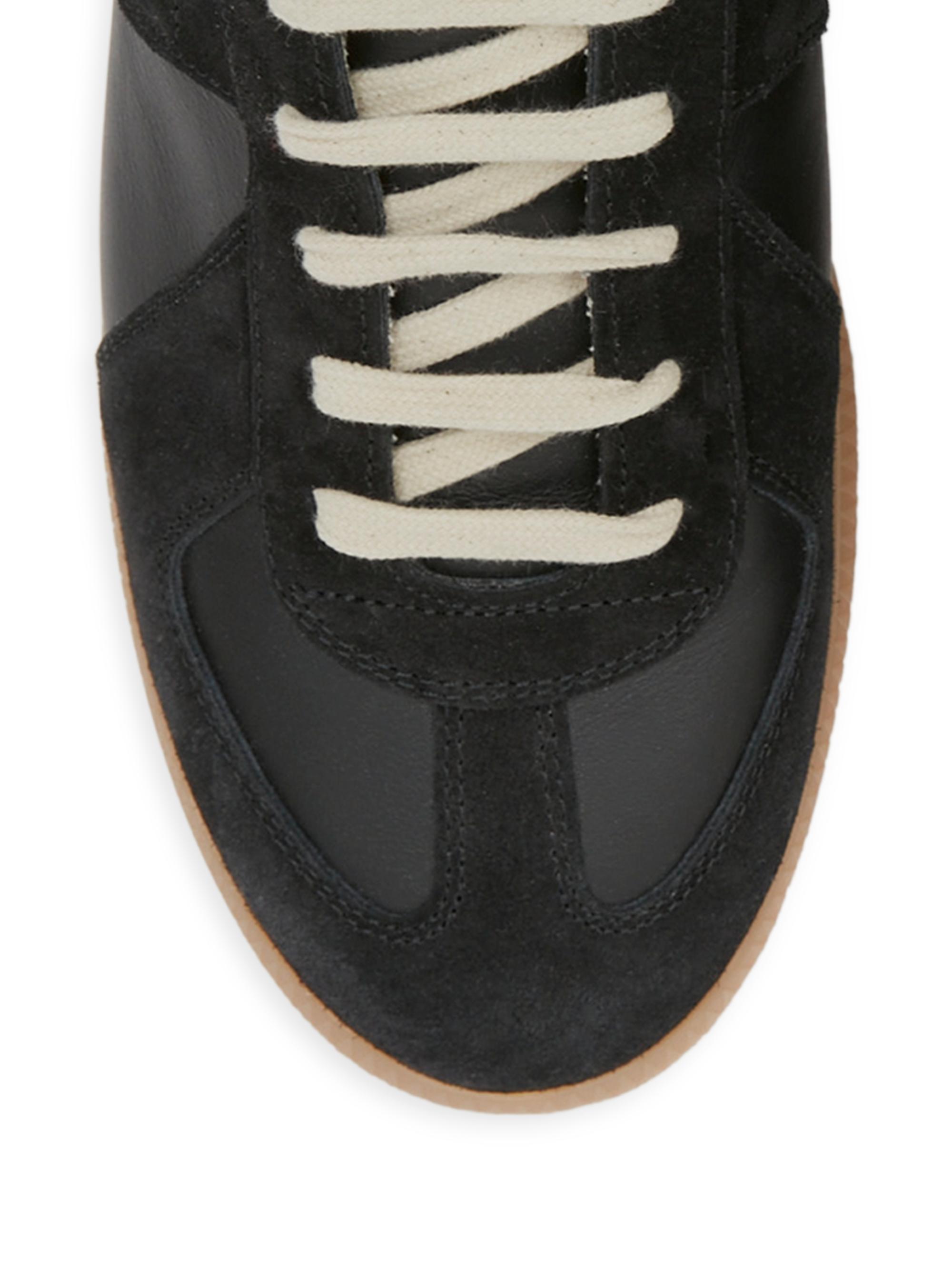 Maison Margiela Replica Leather & Suede Sneakers | Saks Fifth Avenue