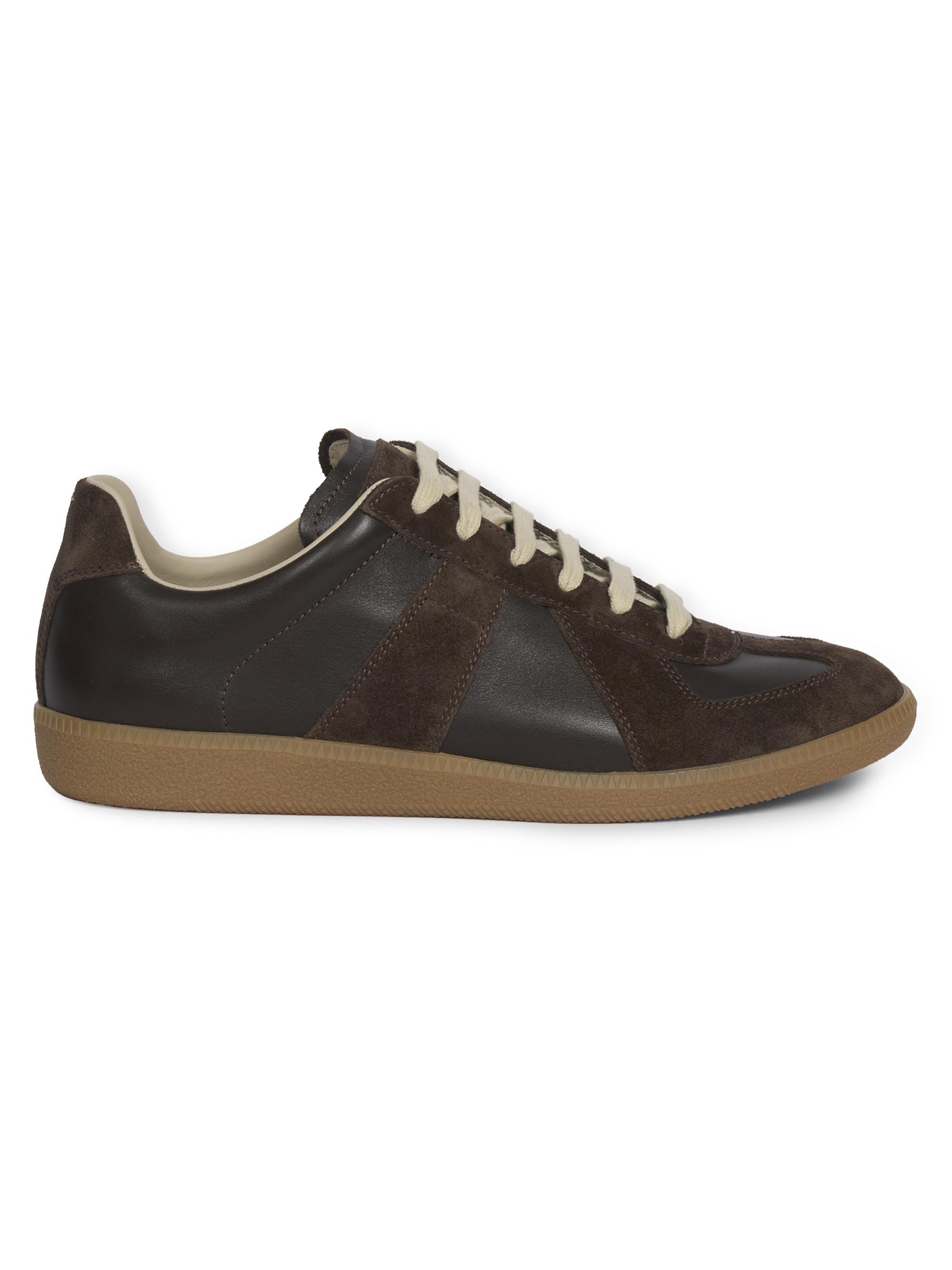 Maison Margiela Replica Denim Low-Top Sneakers | Saks Fifth Avenue