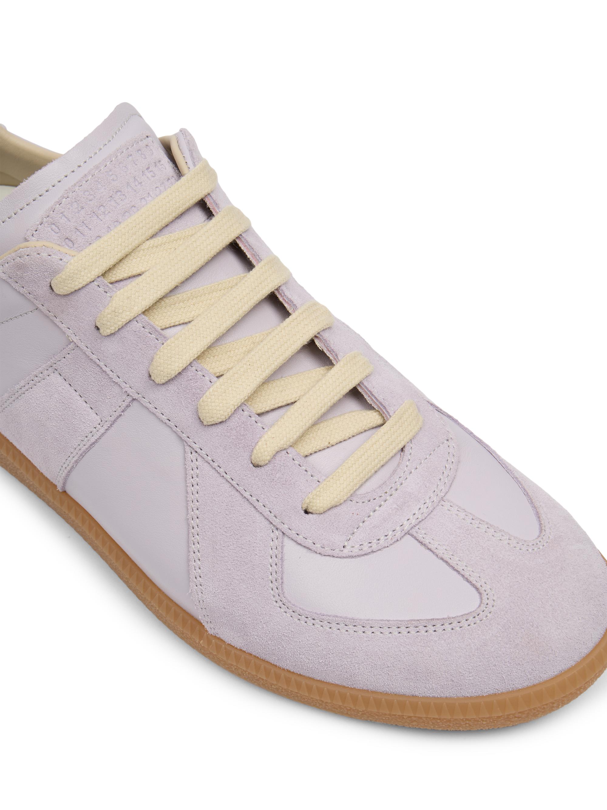 Replica Leather & Suede Sneakers