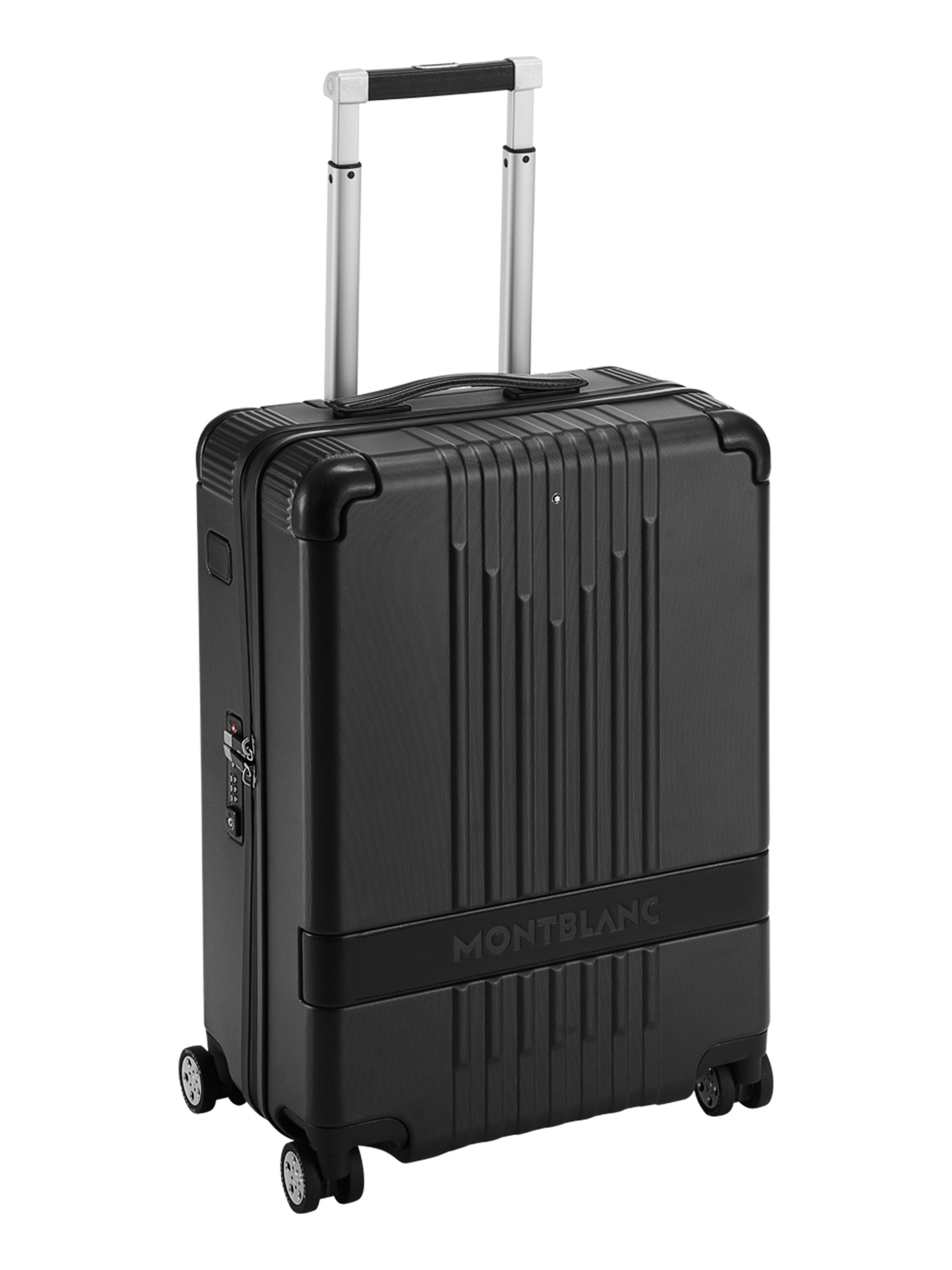 Montblanc Men's MY4810 Nightflight Cabin Compact 20" Carry-On Suitcase - Black
