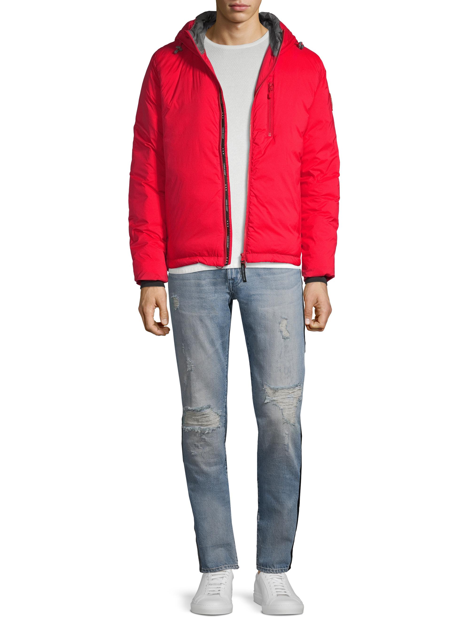 Canada Goose Lodge Down Hooded Jacket | Saks Fifth Avenue