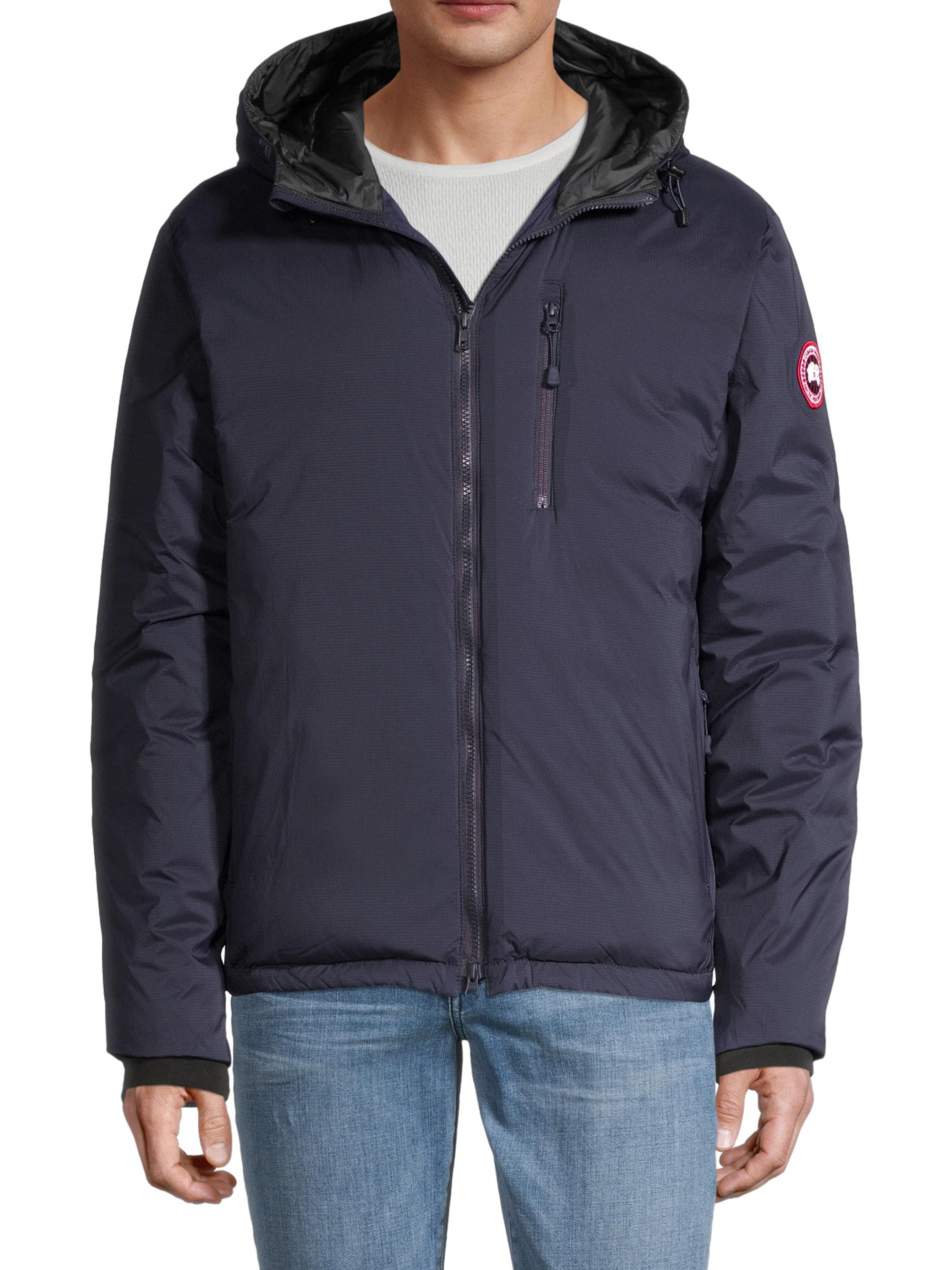 Canada Goose Lodge Down Hooded Jacket | Saks Fifth Avenue