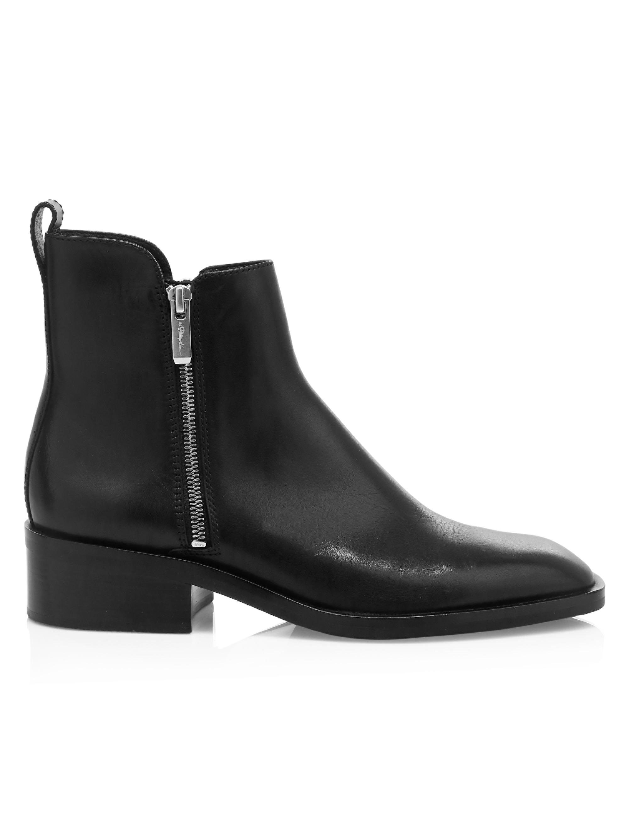 Alexander Wang Kane 35MM Leather Ankle Boots | Saks Fifth Avenue