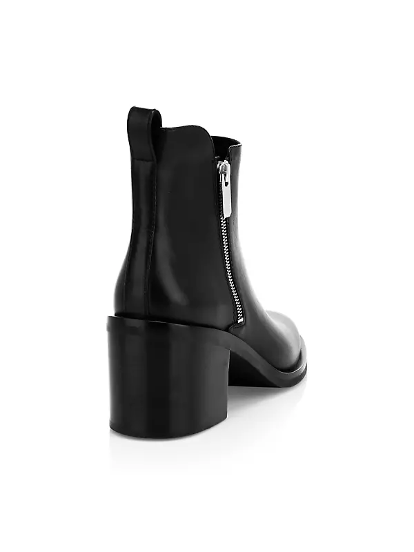 Alexa Leather Ankle Boots