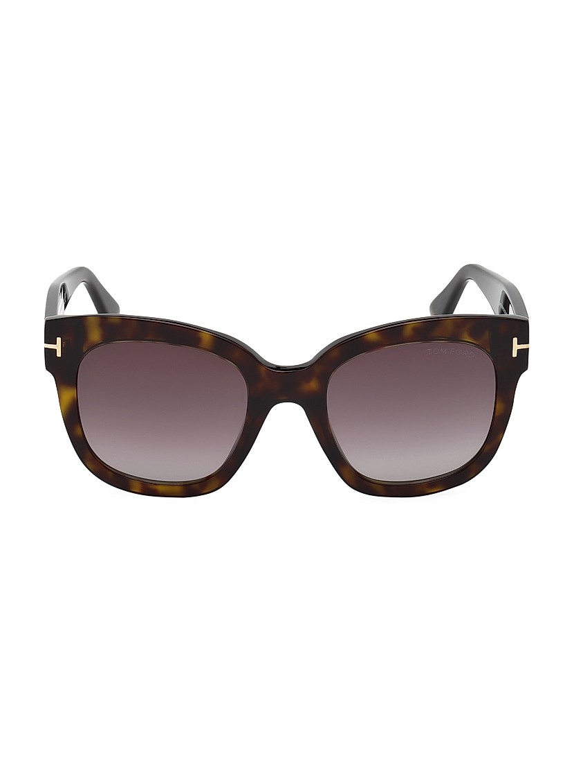 Shop TOM FORD Beatrix 52MM Polarized Lens Square Sunglasses Shop TOM FORD Beatrix 52MM Polarized Lens Square Sunglasses