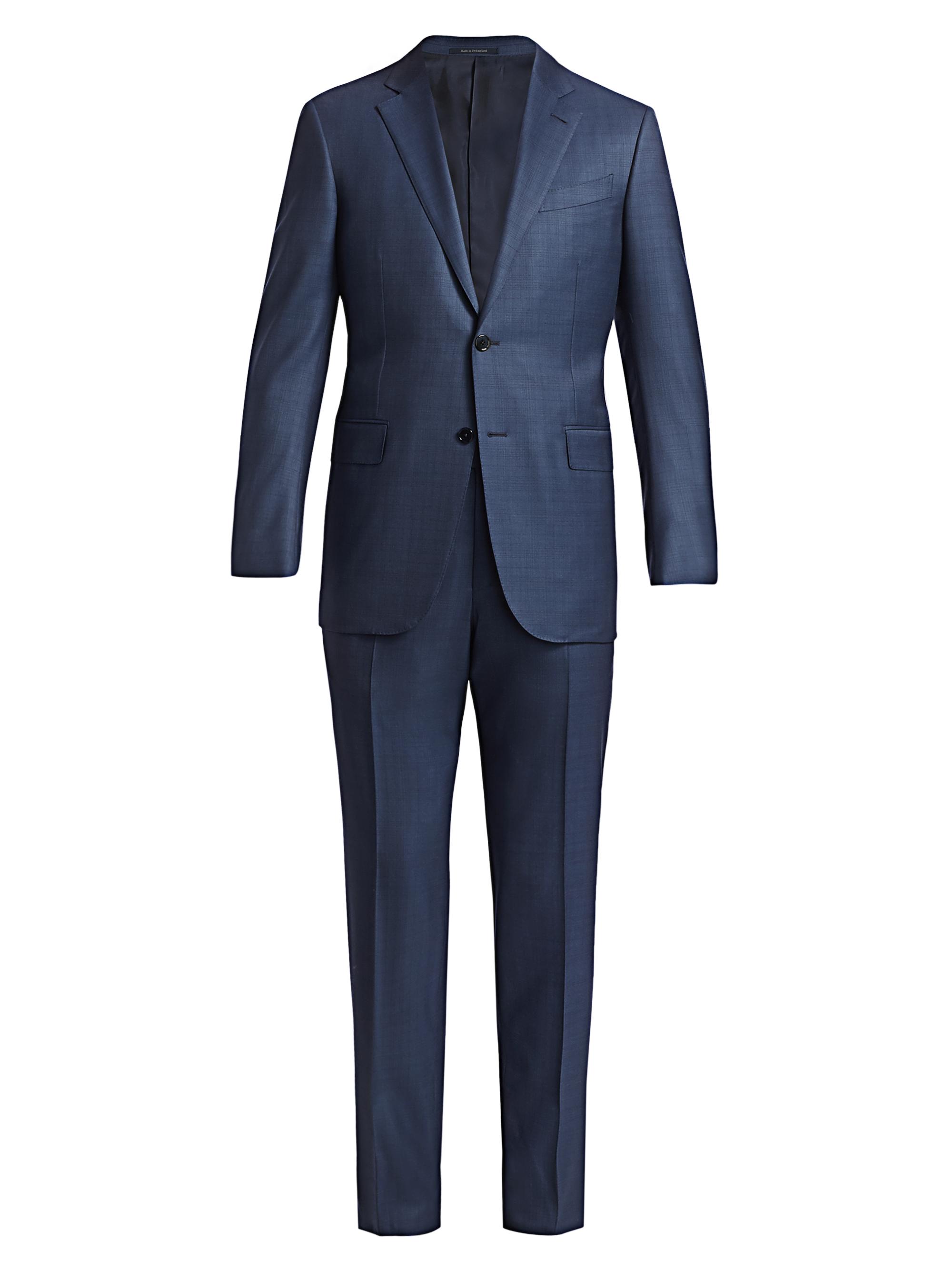 Emporio Armani Virgin Wool Suit | Saks Fifth Avenue