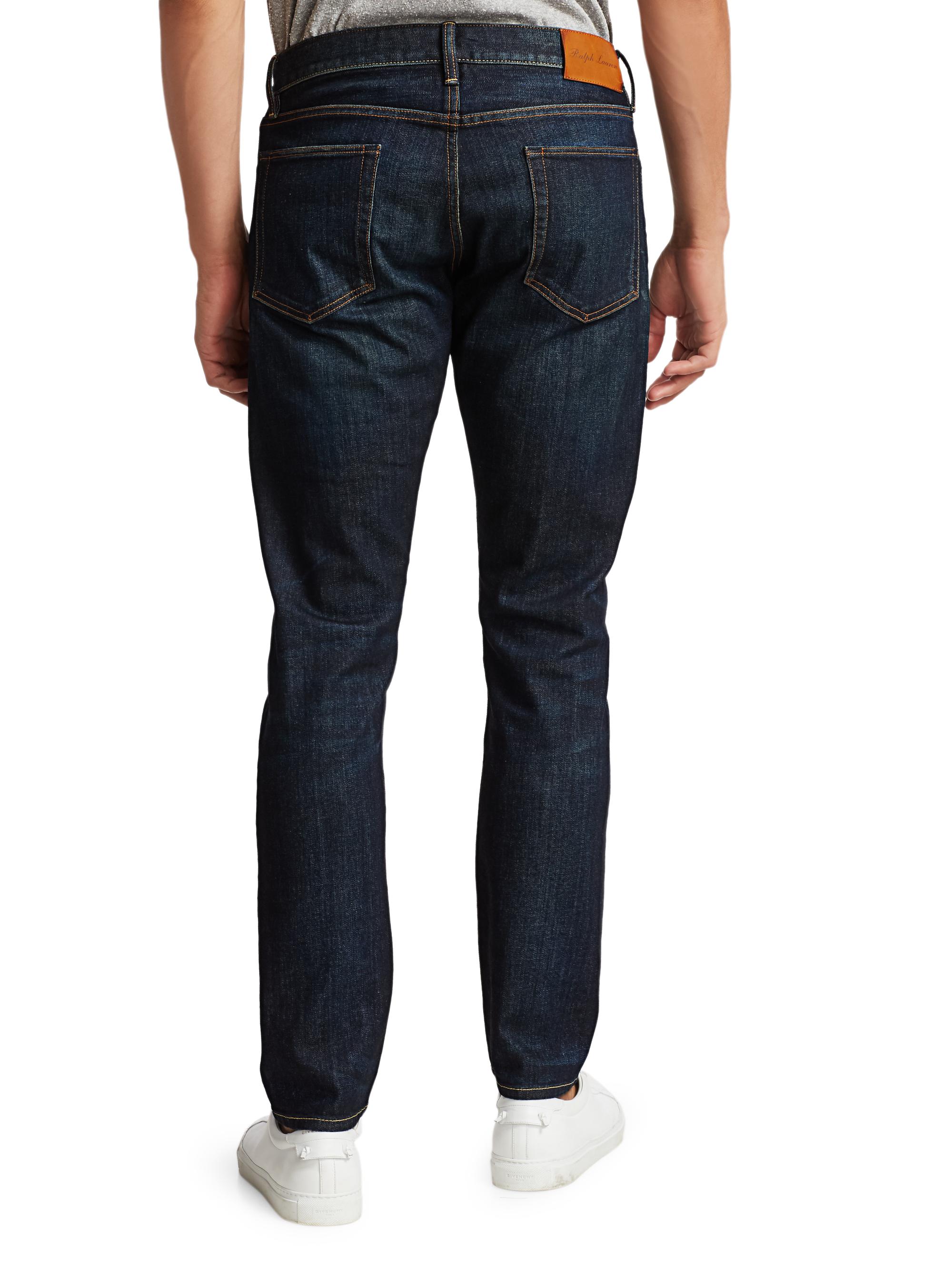 Ralph Lauren Purple Label Slim-Fit Jeans | Saks Fifth Avenue