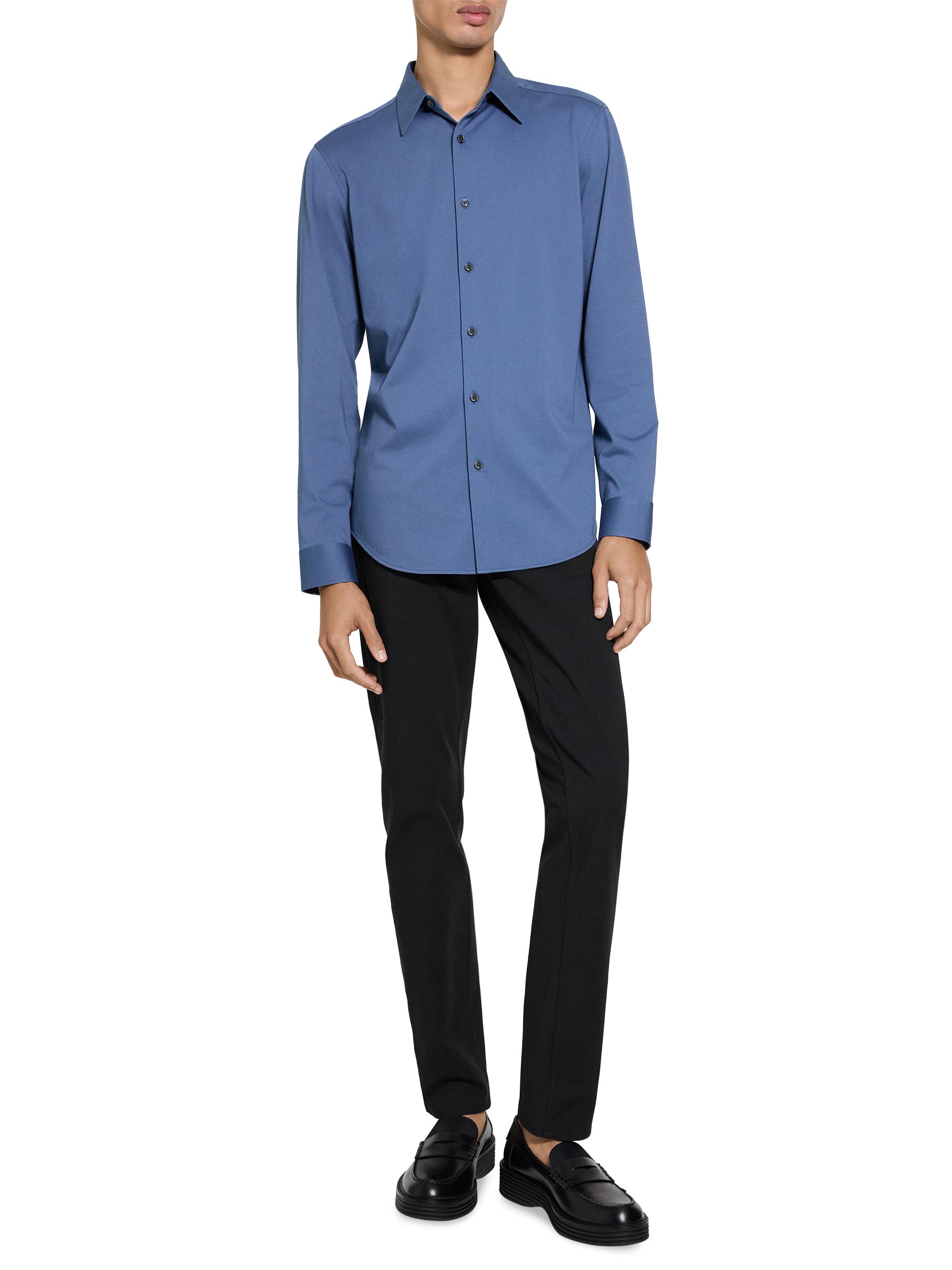 Theory Sylvain Structure Knit Shirt | Saks Fifth Avenue