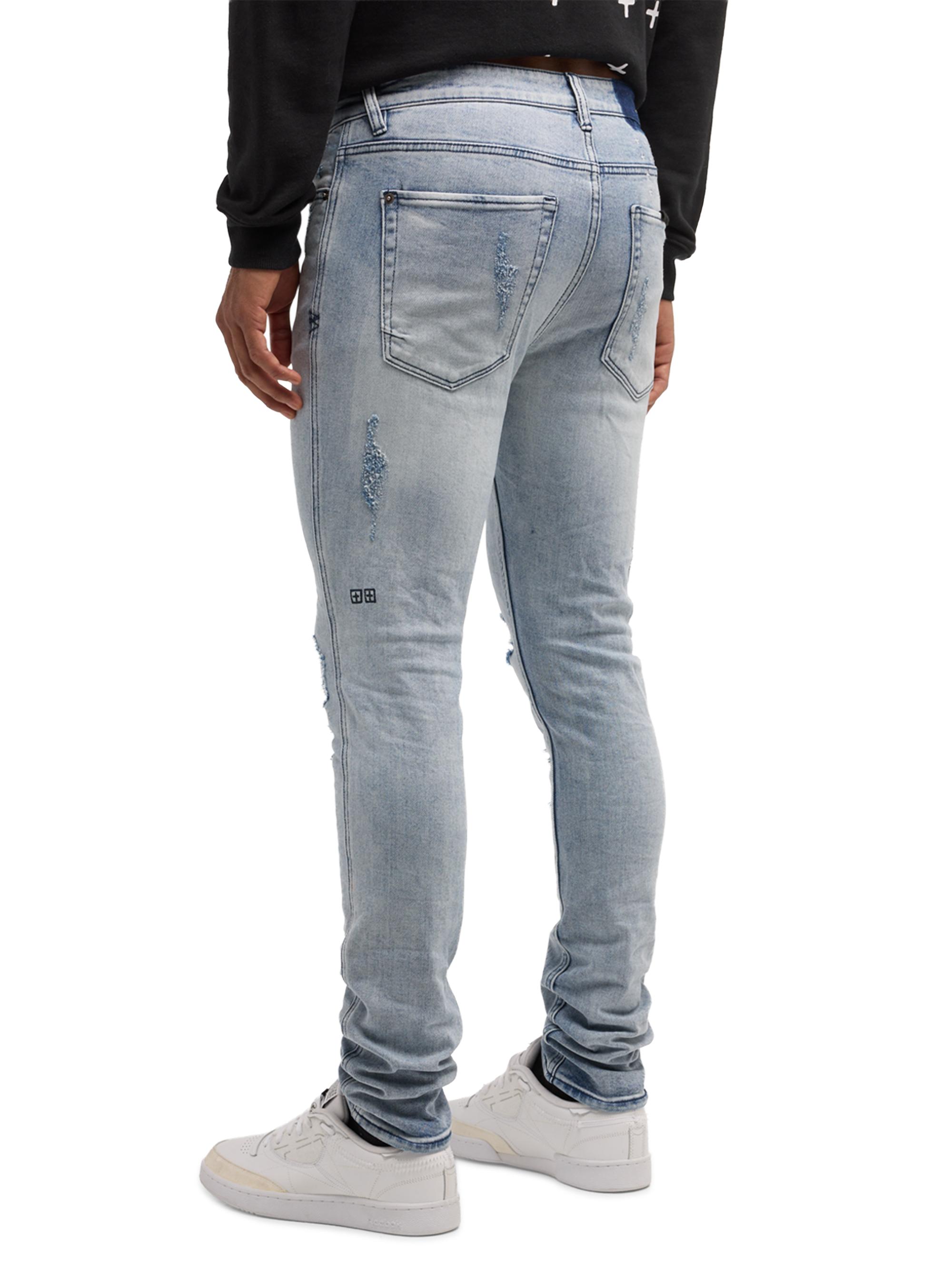 Ksubi Sign Of The Times Van Winkle Trashed Dreams Skinny Jeans