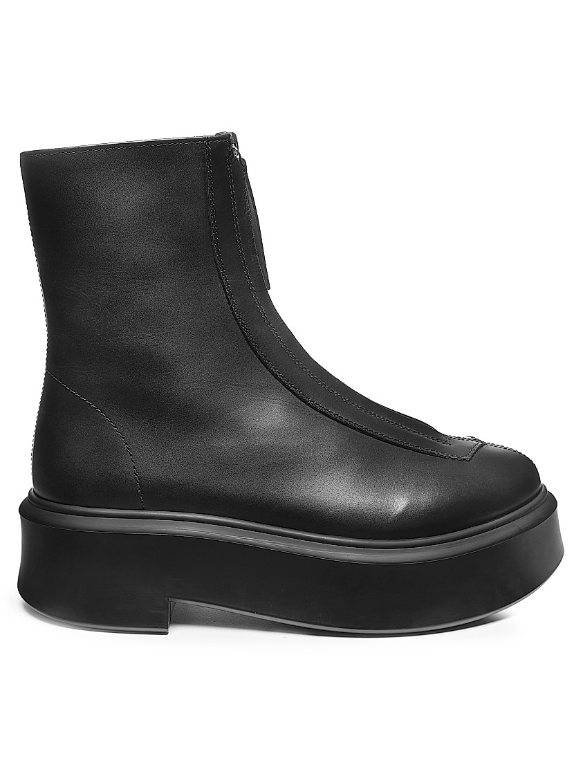 お得なセール 明日まで限定価格 THE ROW レザー Zipped Boot 37.0 - 靴