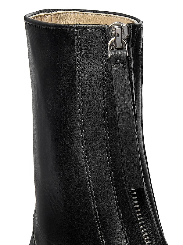 Shop The Row Zippered Platform Leather Combat Boots | Saks Shop The Row Zippered Platform Leather Combat Boots | Saks