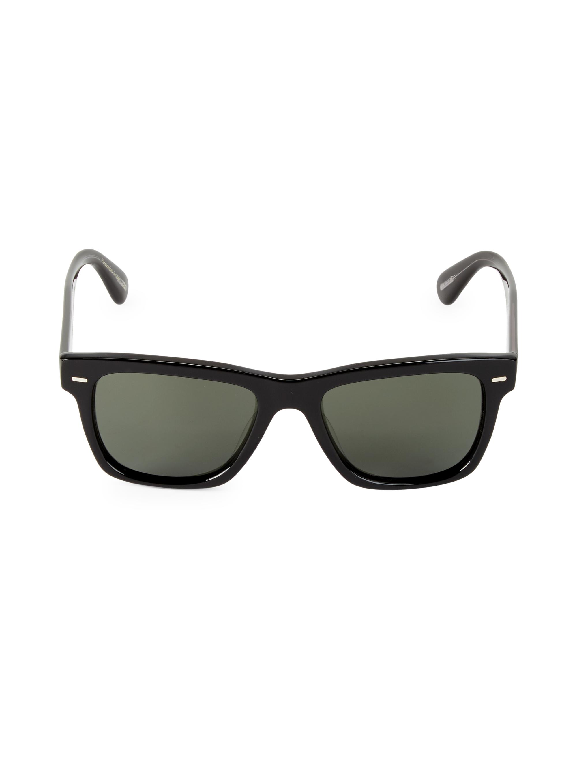 Oliver Peoples Women's Oliver 54MM Wayfarer Sunglasses - Black