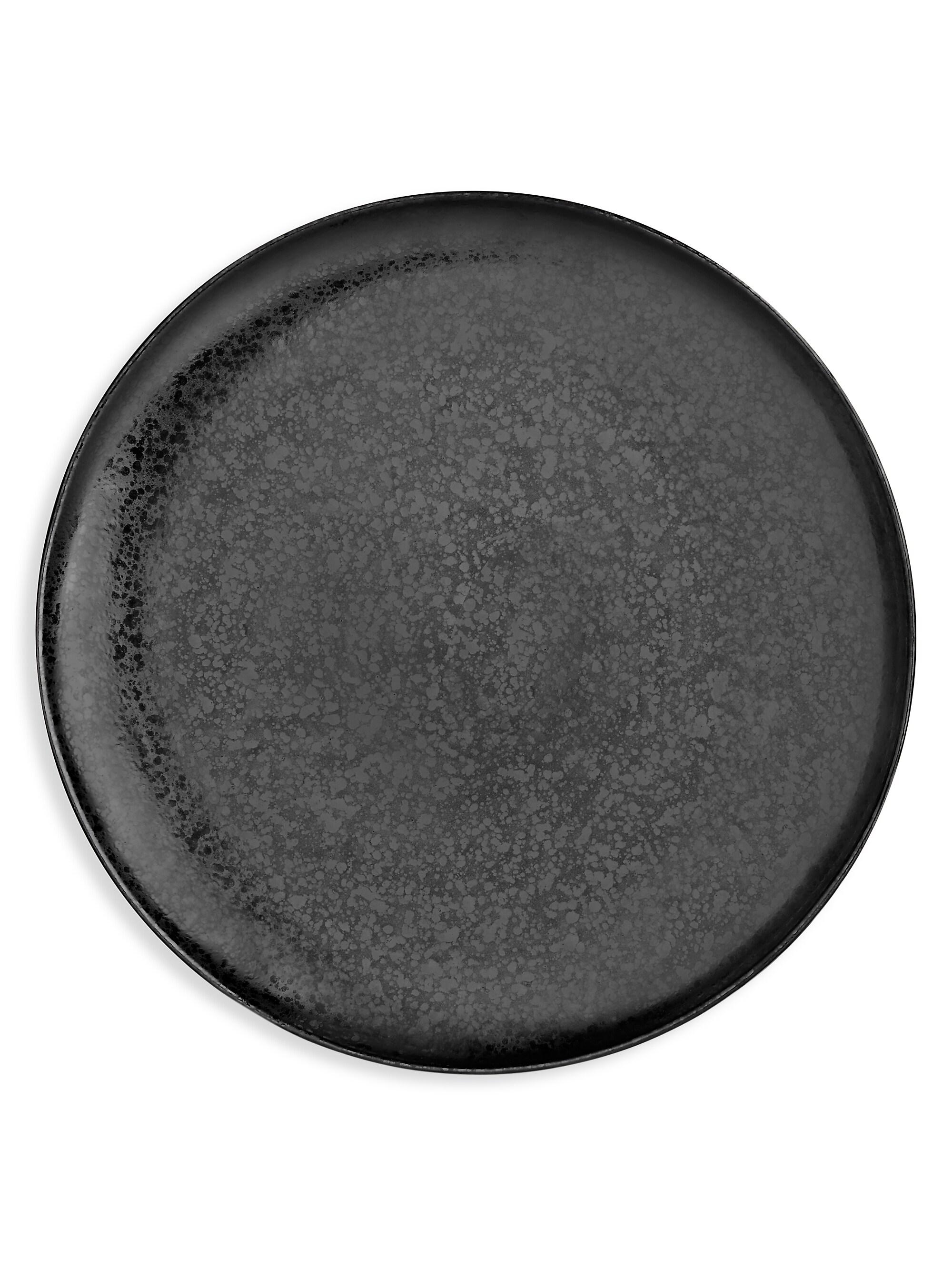 L'Objet Alchimie Charger Plate - Black 12.5''
