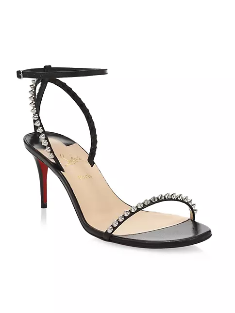 Christian Louboutin So Me Spike Leather Sandals