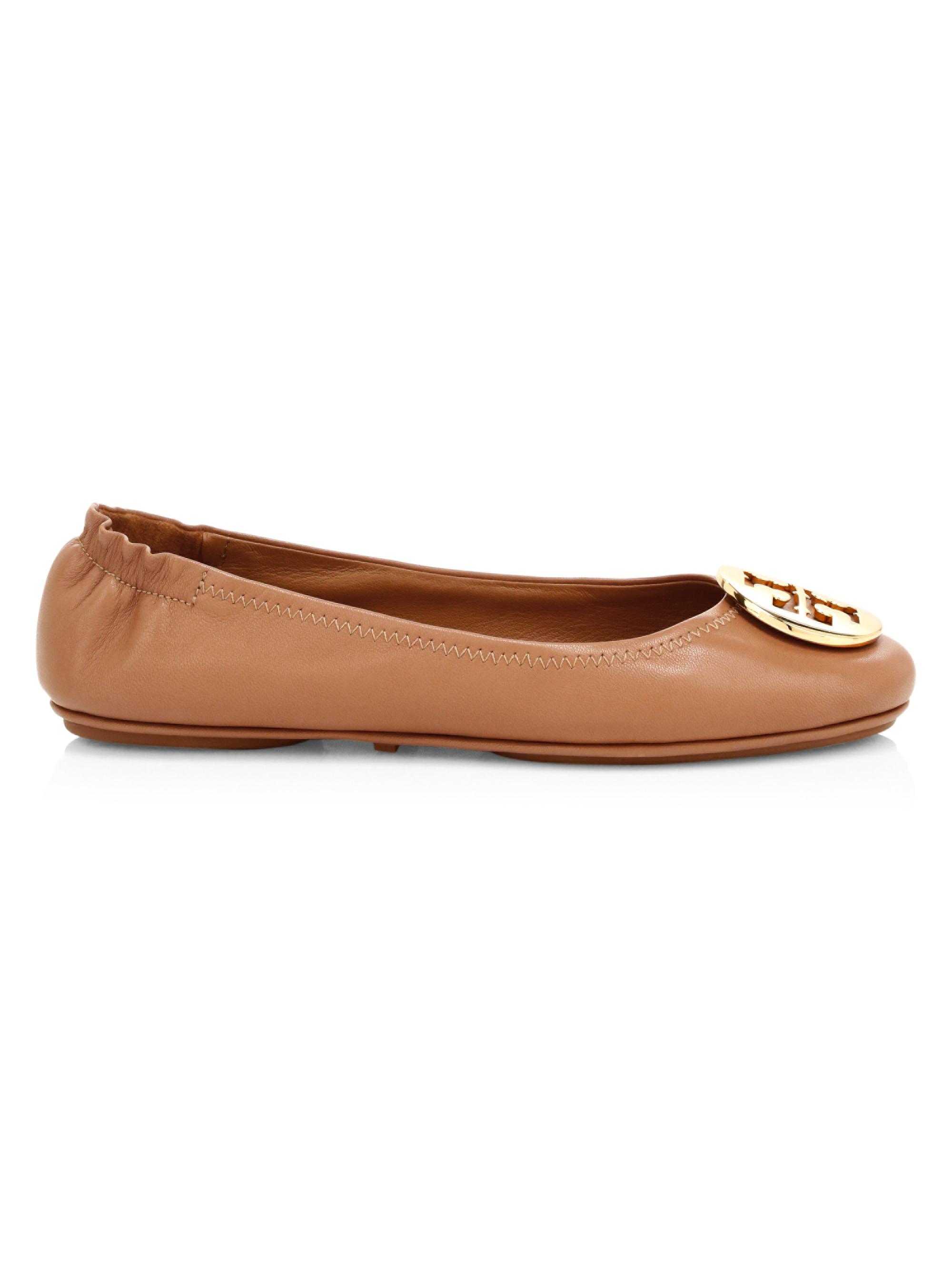 Tory Burch Women's Claire Ballet Flats - Royal Tan