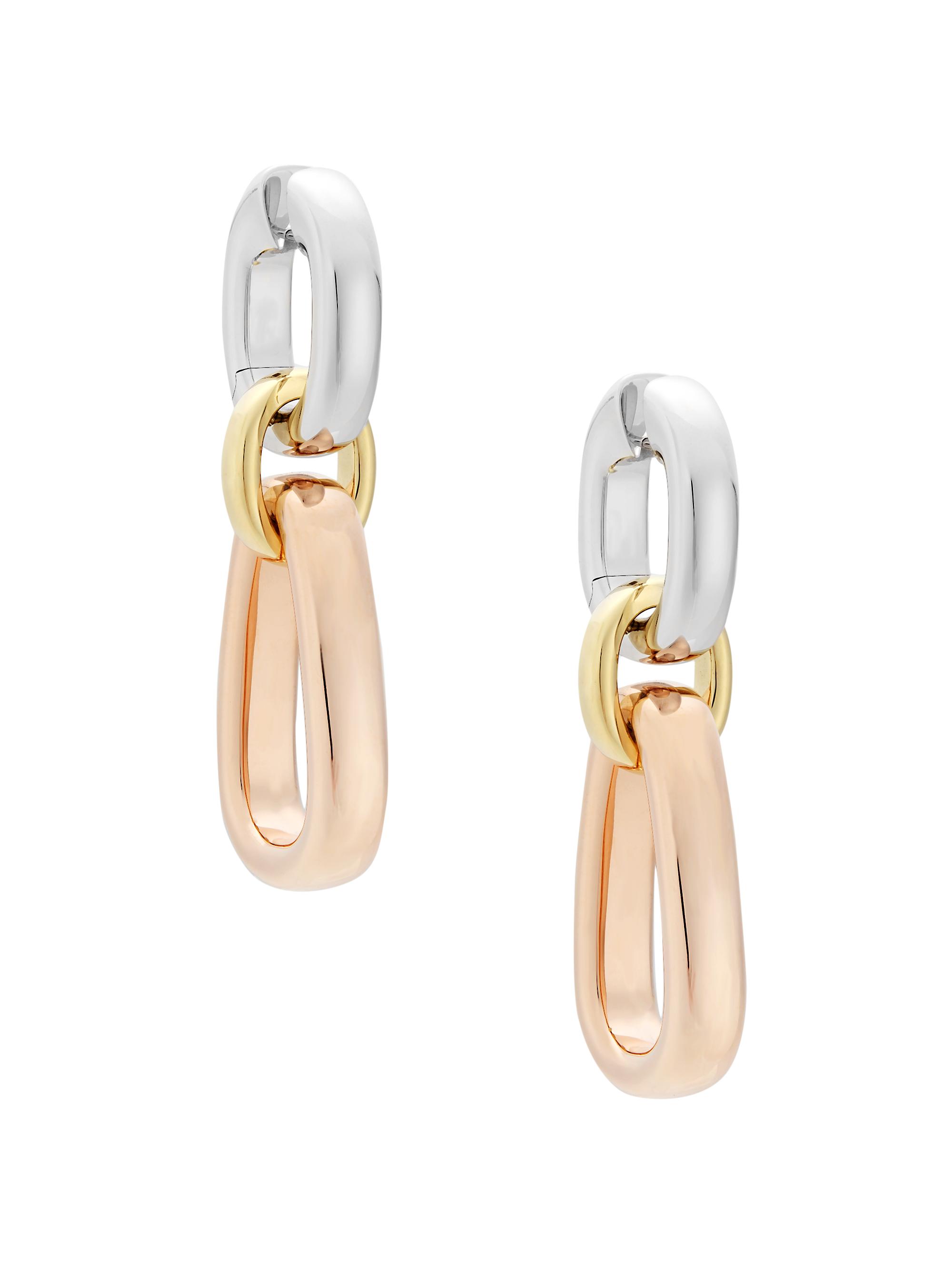Pomellato Women's Iconica 18K Tri-Tone Gold Drop Earrings