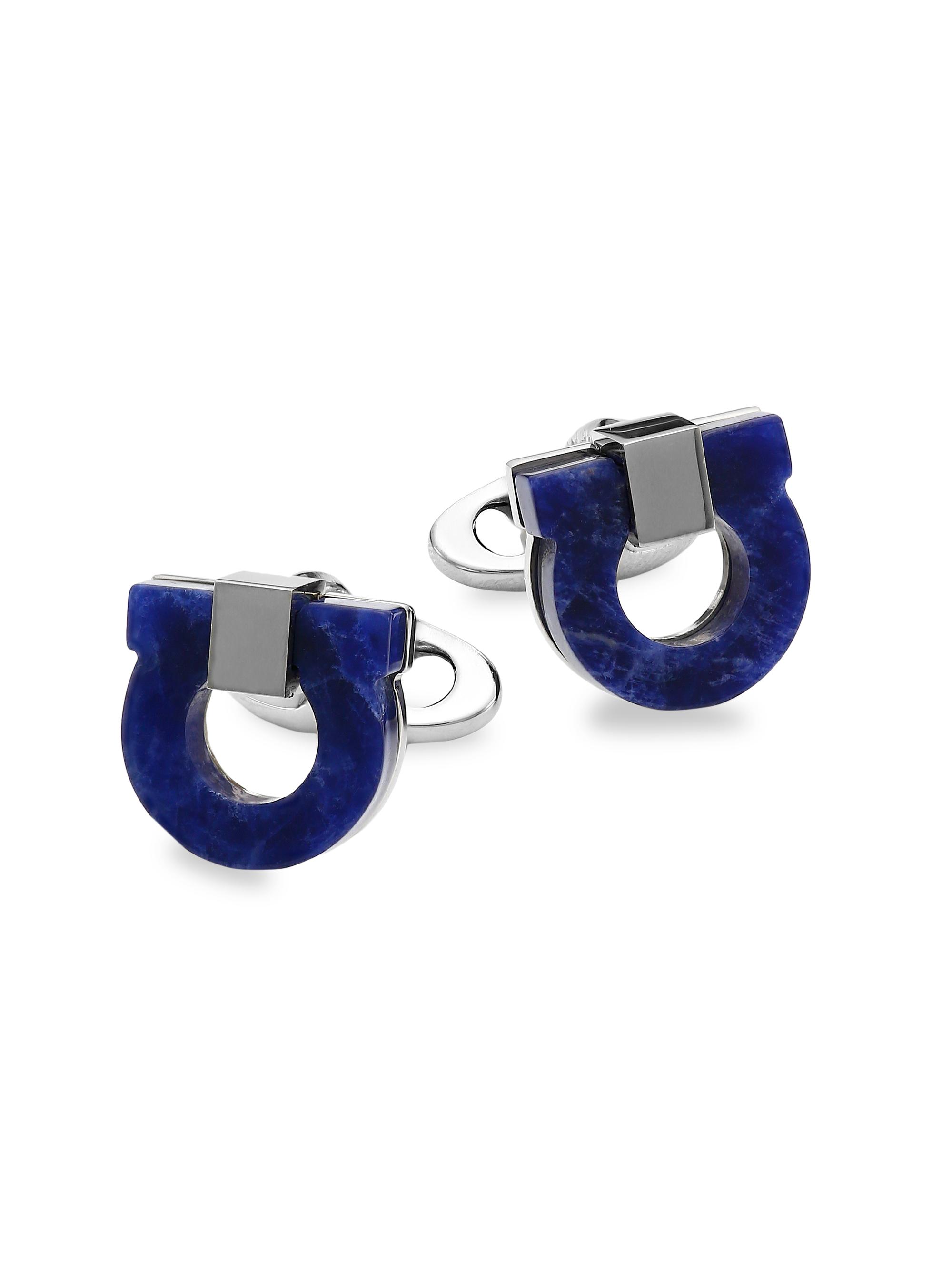 FERRAGAMO Gancio Lapis Cufflinks | Saks Fifth Avenue