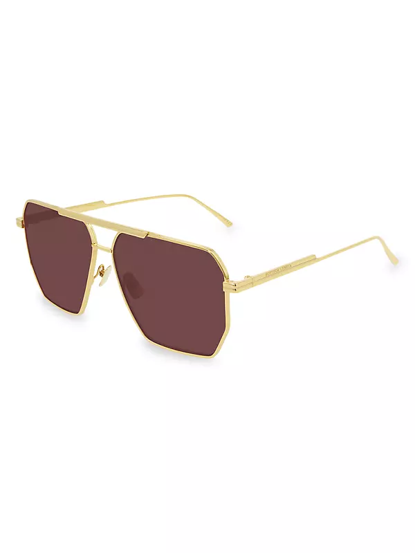 60MM Trapezoid Sunglasses