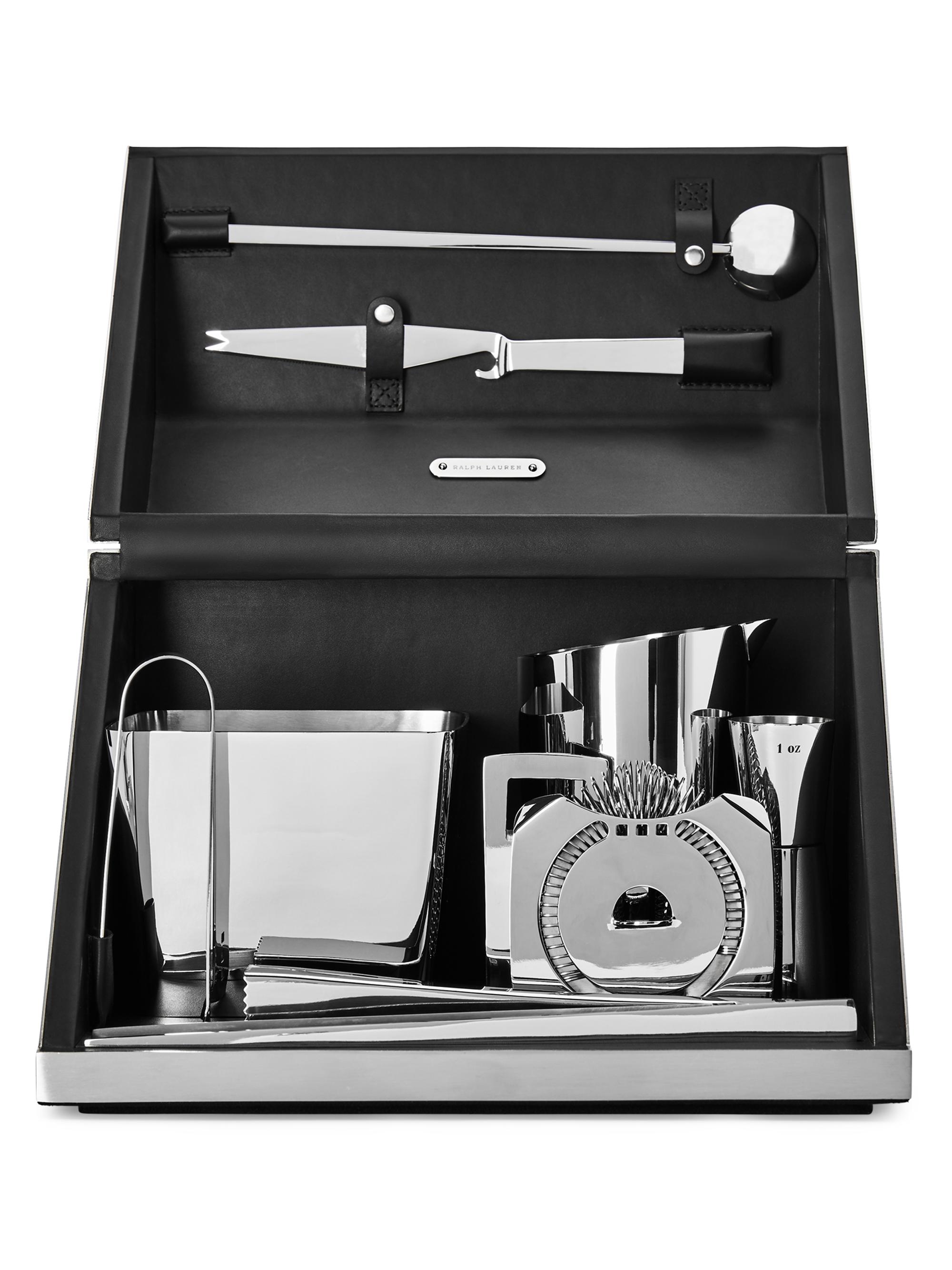 Ralph Lauren Academy 9-Piece Bar Tool Box Set