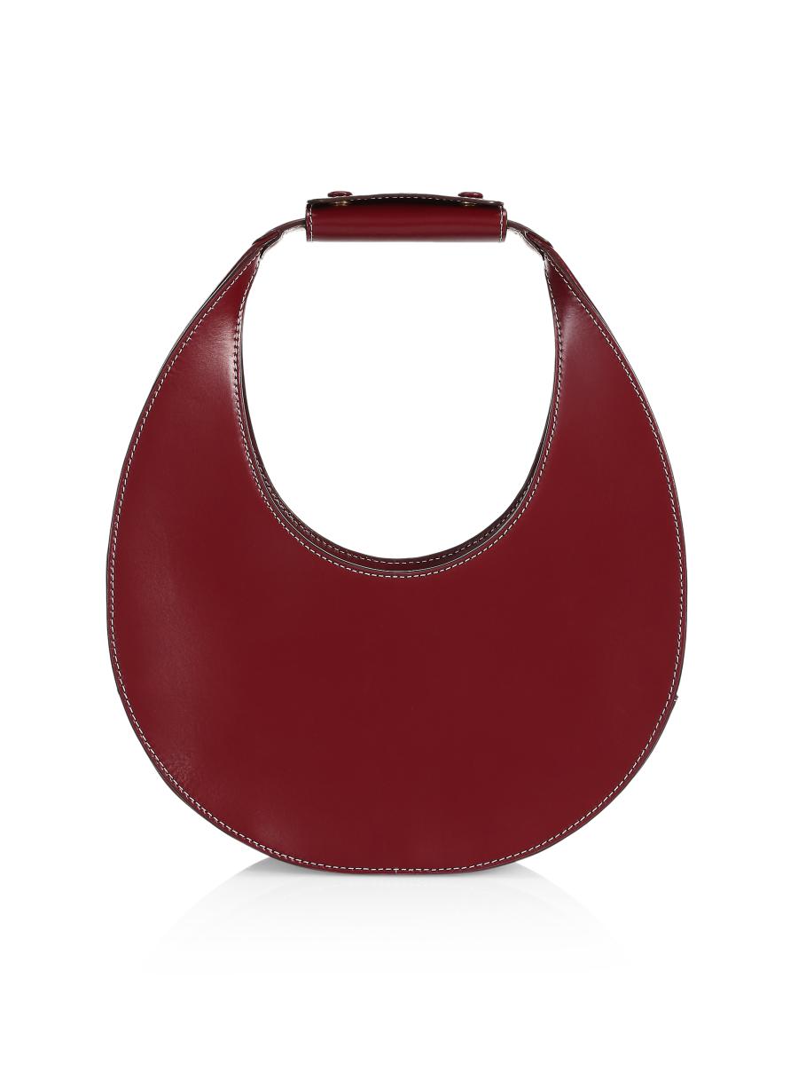 Staud Moon Leather Top Handle Bag | Saks Fifth Avenue