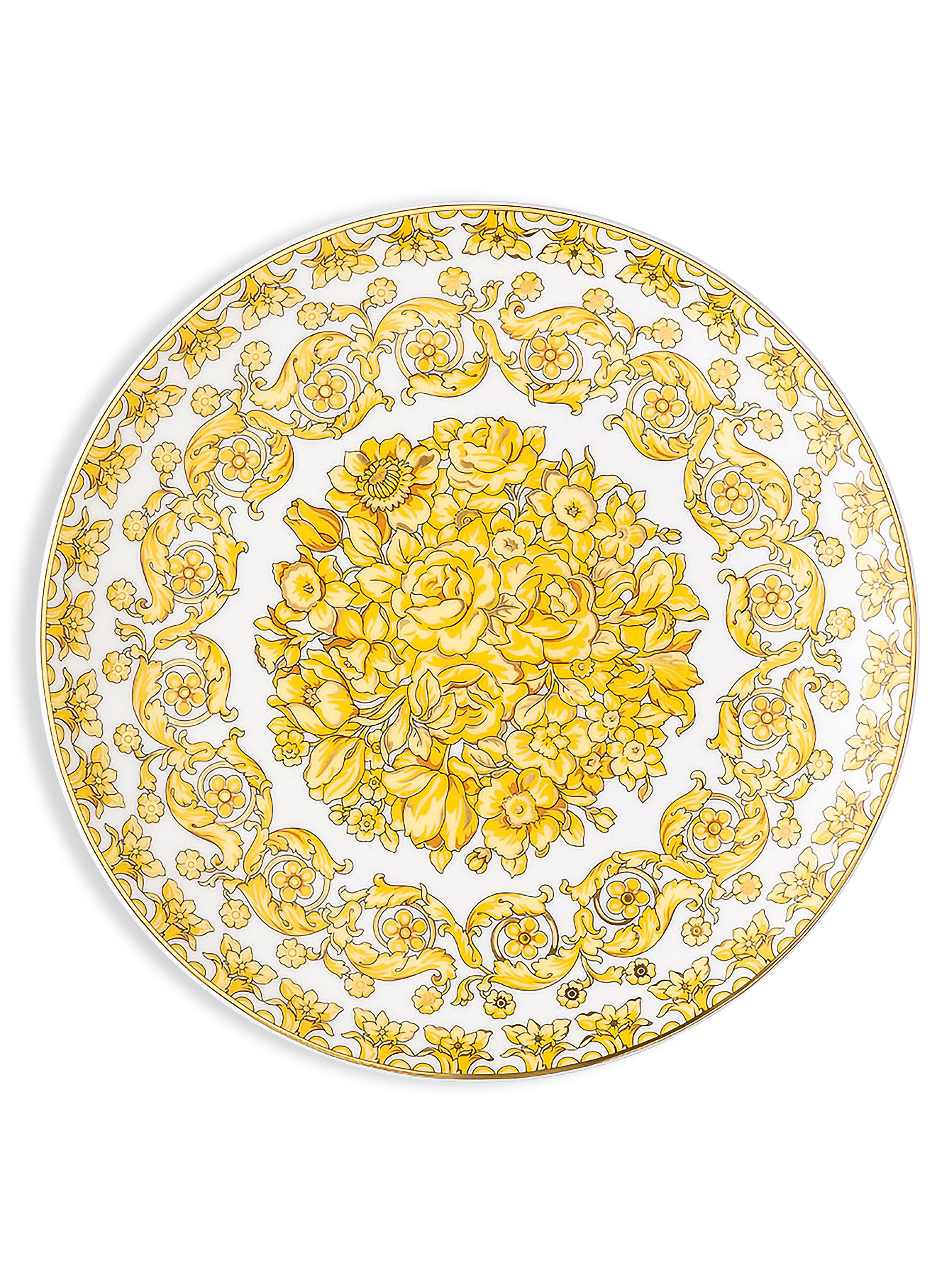 Versace Medusa Rhapsody Porcelain Salad Plate