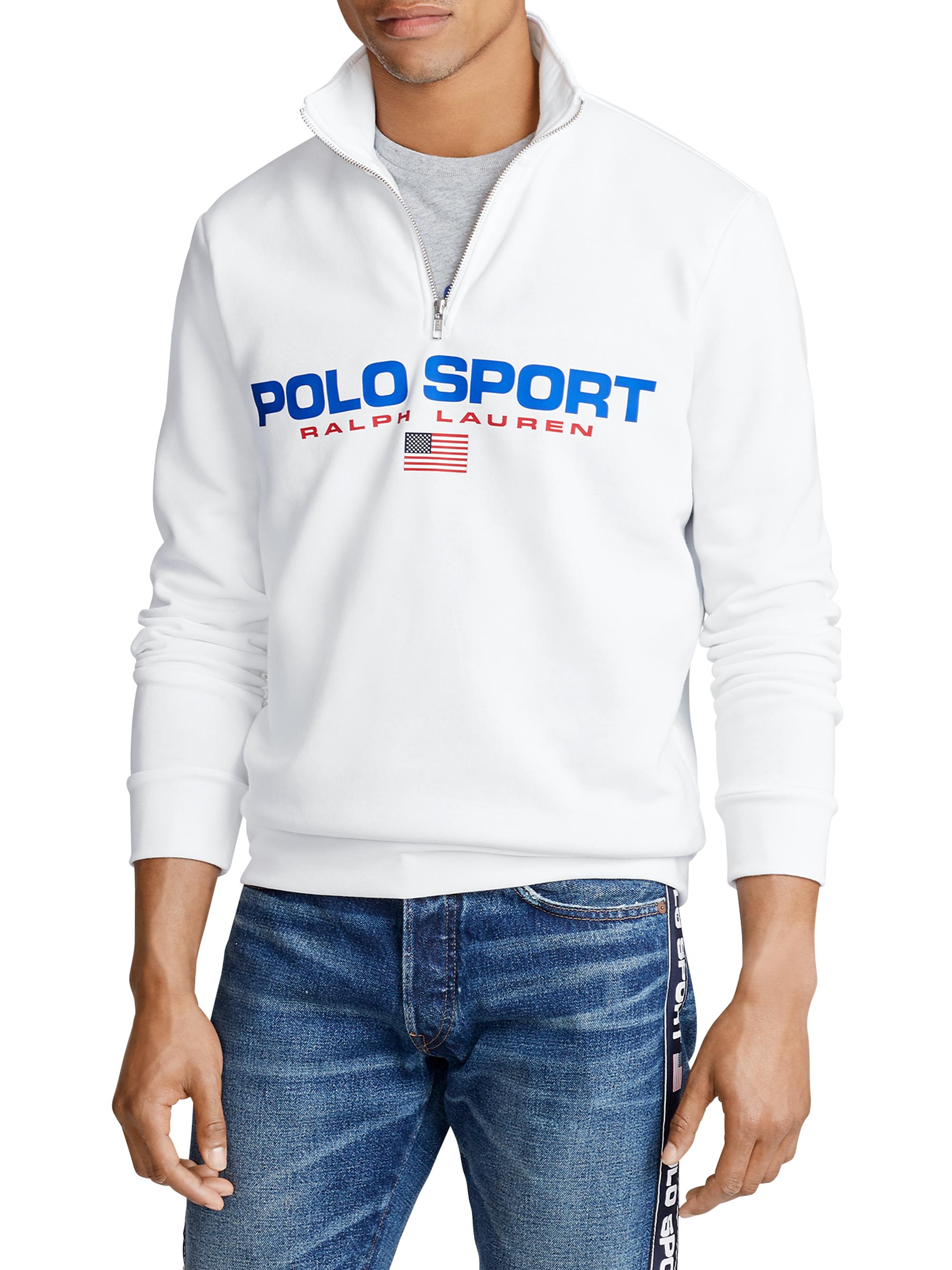 ralph lauren sport half zip