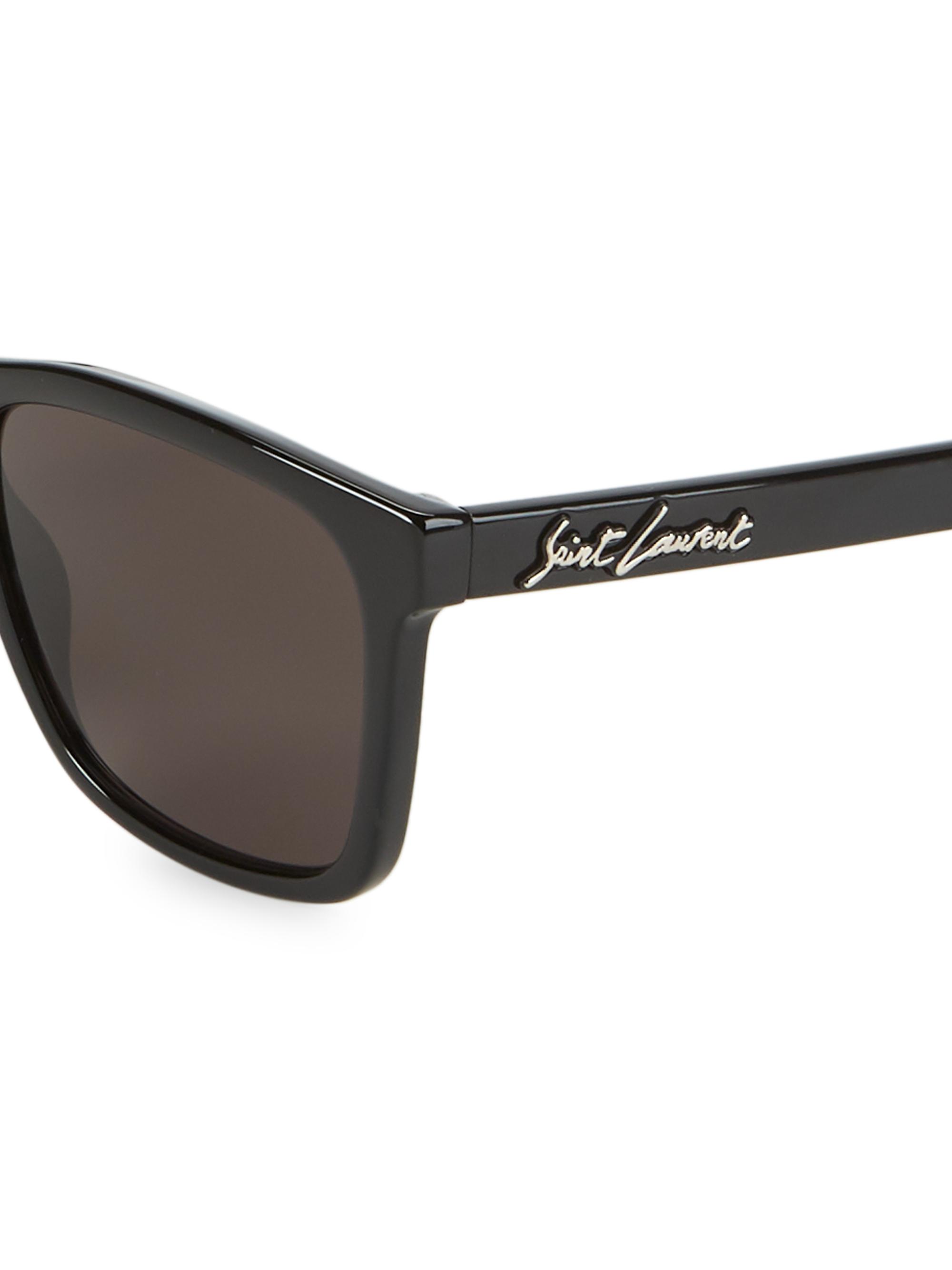 Saint Laurent 56MM Square Sunglasses | Saks Fifth Avenue