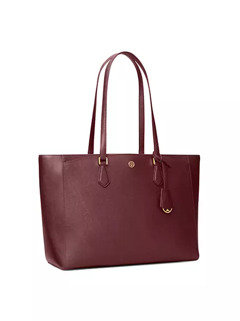Tory Burch Leather Robinson Tote (SHF-14950) – LuxeDH