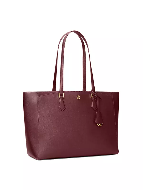 Tory Burch Robinson Small Leather Tote