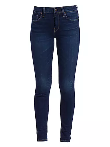 Hudson Women's Nico Mid-Rise Super Skinny Jeans - Obscurity - Size 31