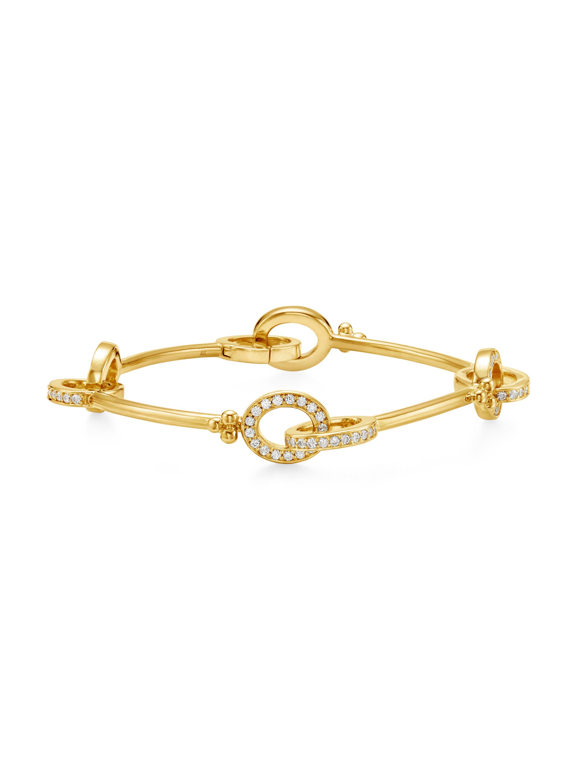 Temple St. Clair Women's Florence86 Orsina 18K Yellow Gold & Diamond Link Bracelet - Yellow Gold
