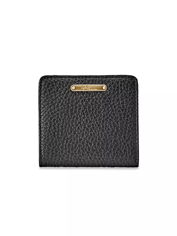 Mini Leather Bi-Fold Wallet