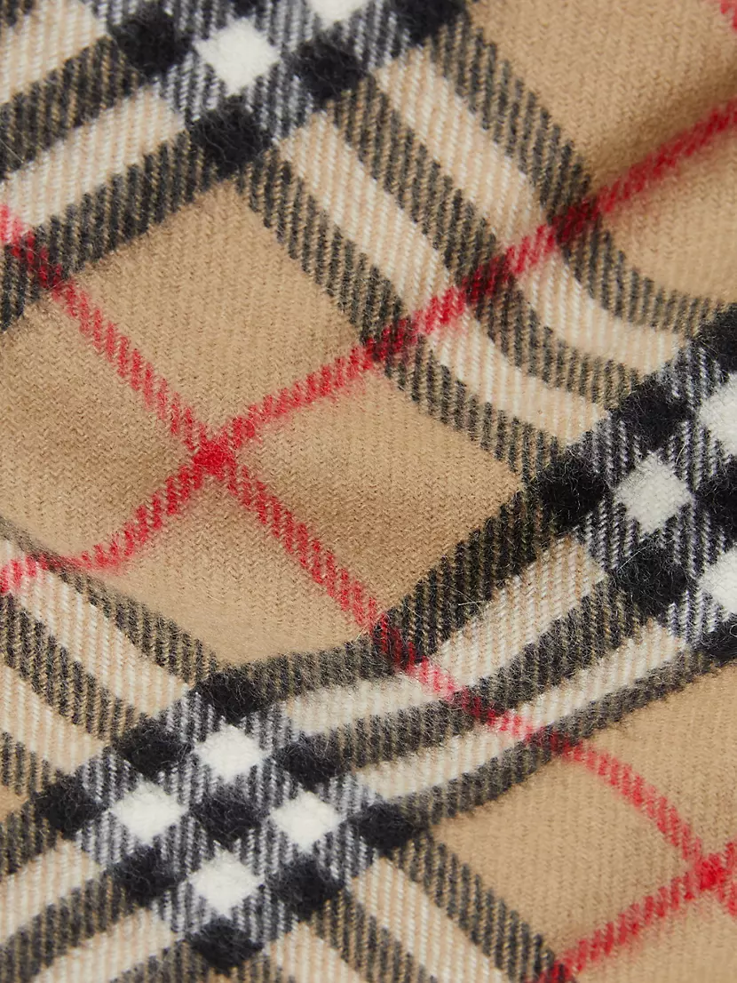 Burberry, Accessories, Burberry Classic Check Cashmere Scarf Price Is  Firm Bundles Will Be Ignored