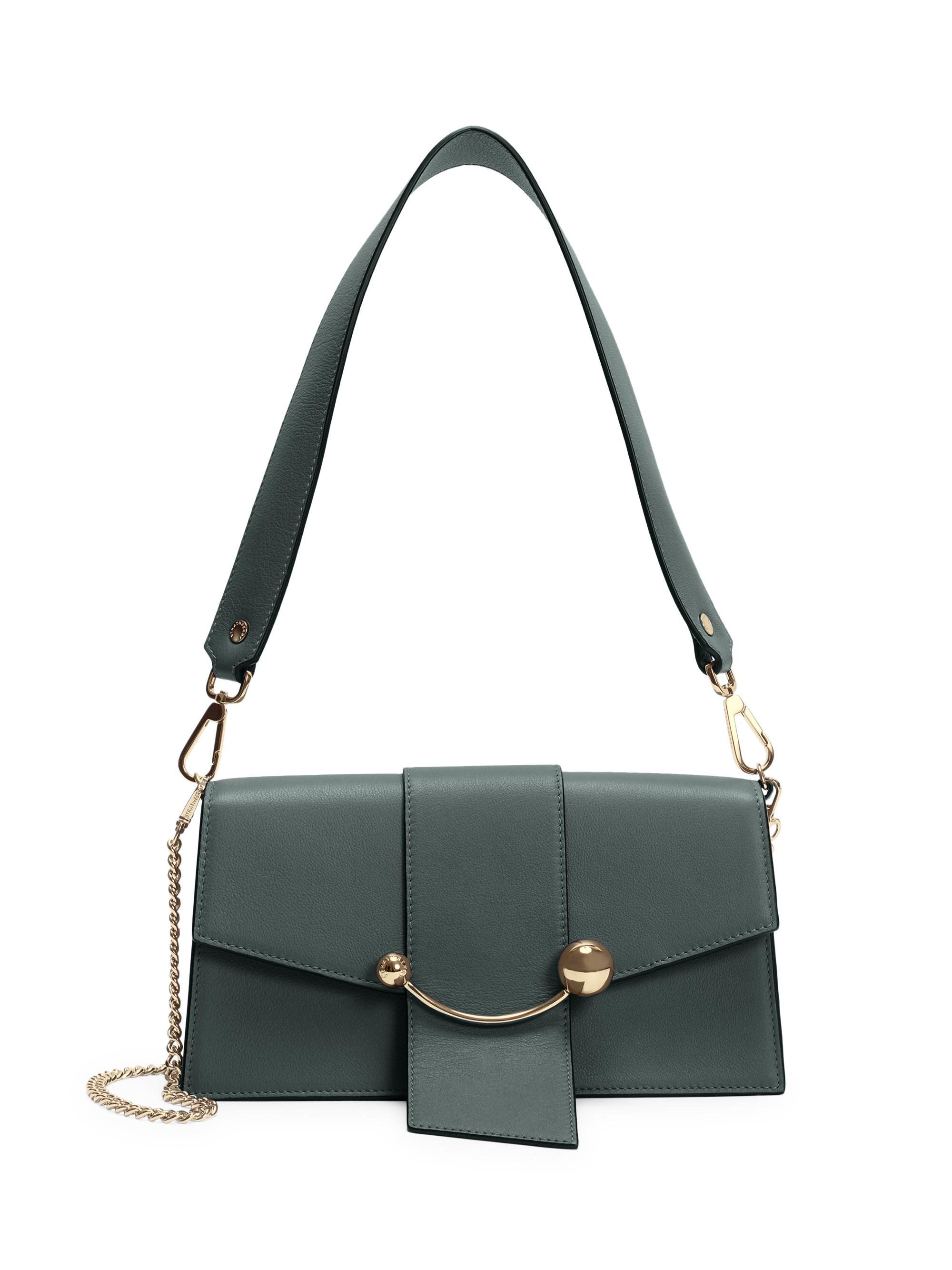 ストラスベリー　STRATHBERRY MINI CRESCENT 即日発送 Strathberry Mini Crescent Leather Shoulder Bag | Saks Fifth Avenue