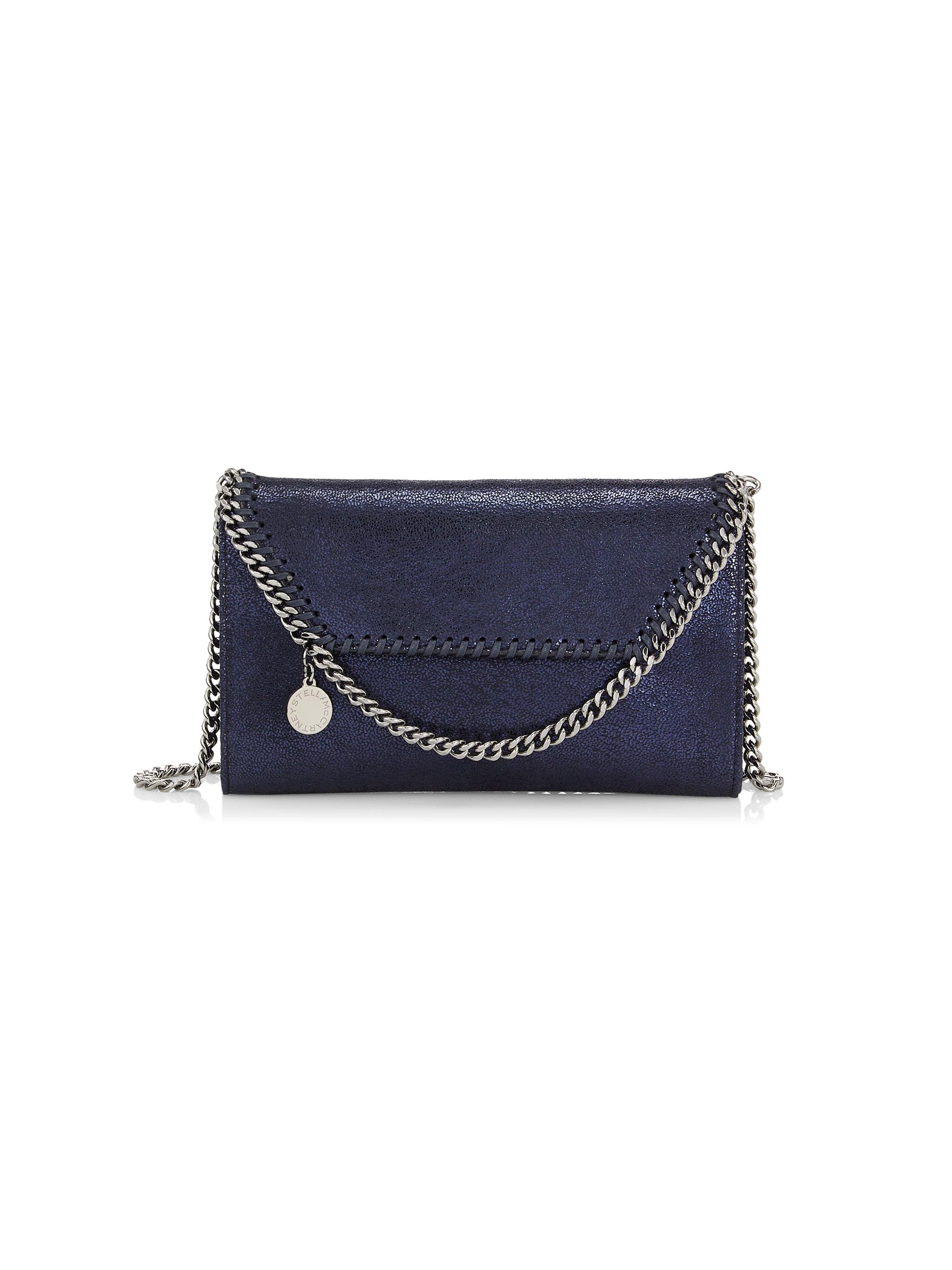 Stella McCartney Women's Mini Falabella Top Handle Bag - Ink