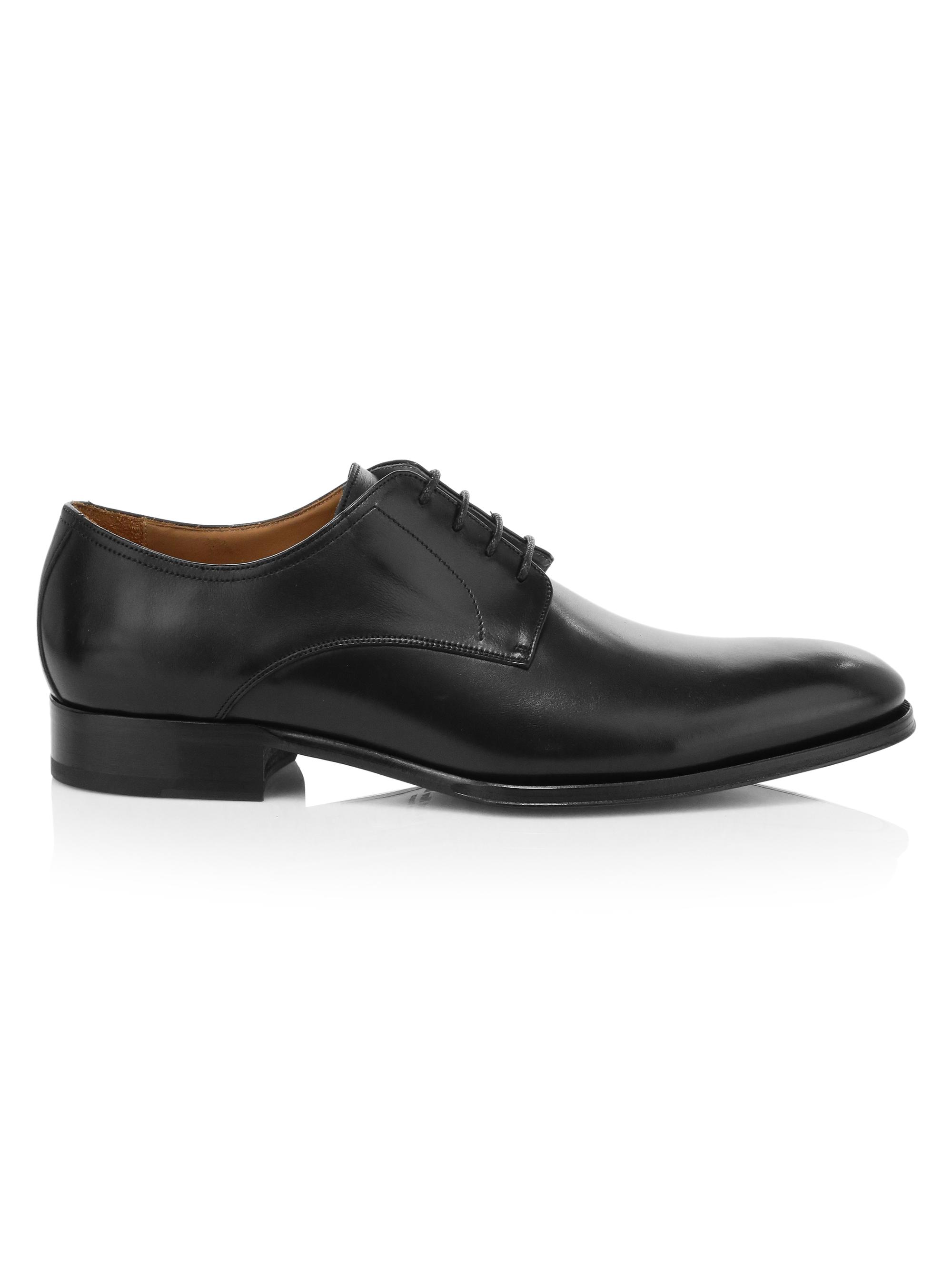 To Boot New York Men's Declan Leather Derbys - Cloud Nero
