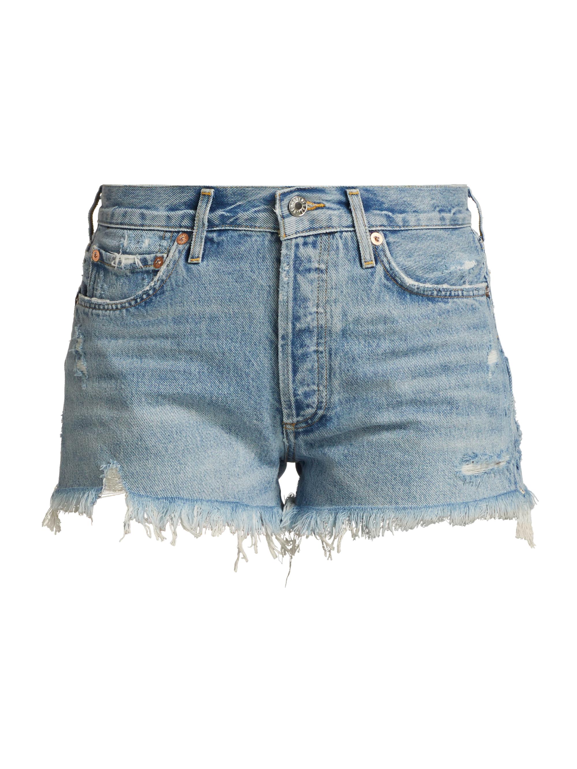 Agolde Women's Parker Vintage Denim Cutoffs - Swapmeet
