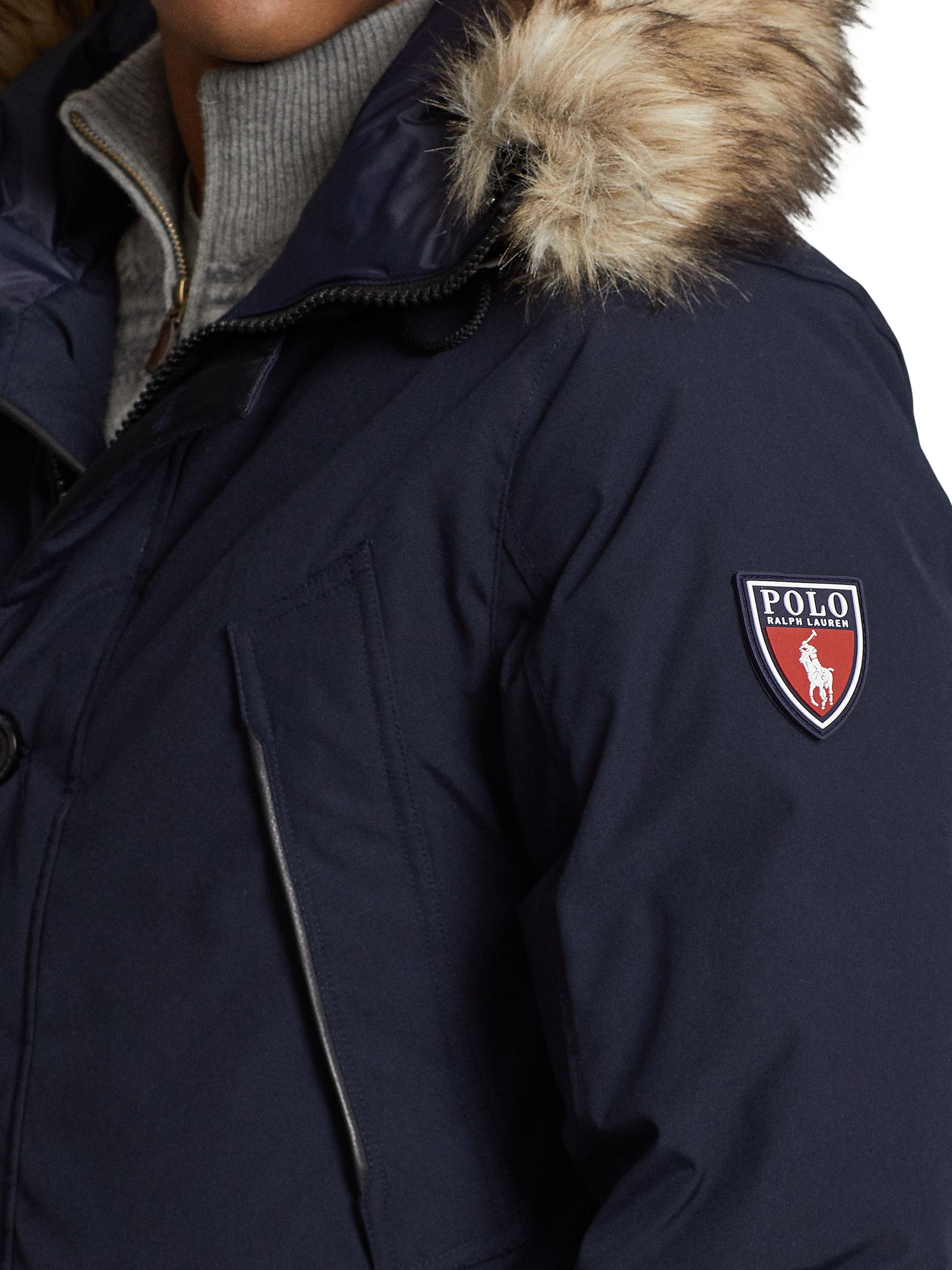 Polo Ralph Lauren Faux Fur-Trim Down Parka | Saks Fifth Avenue