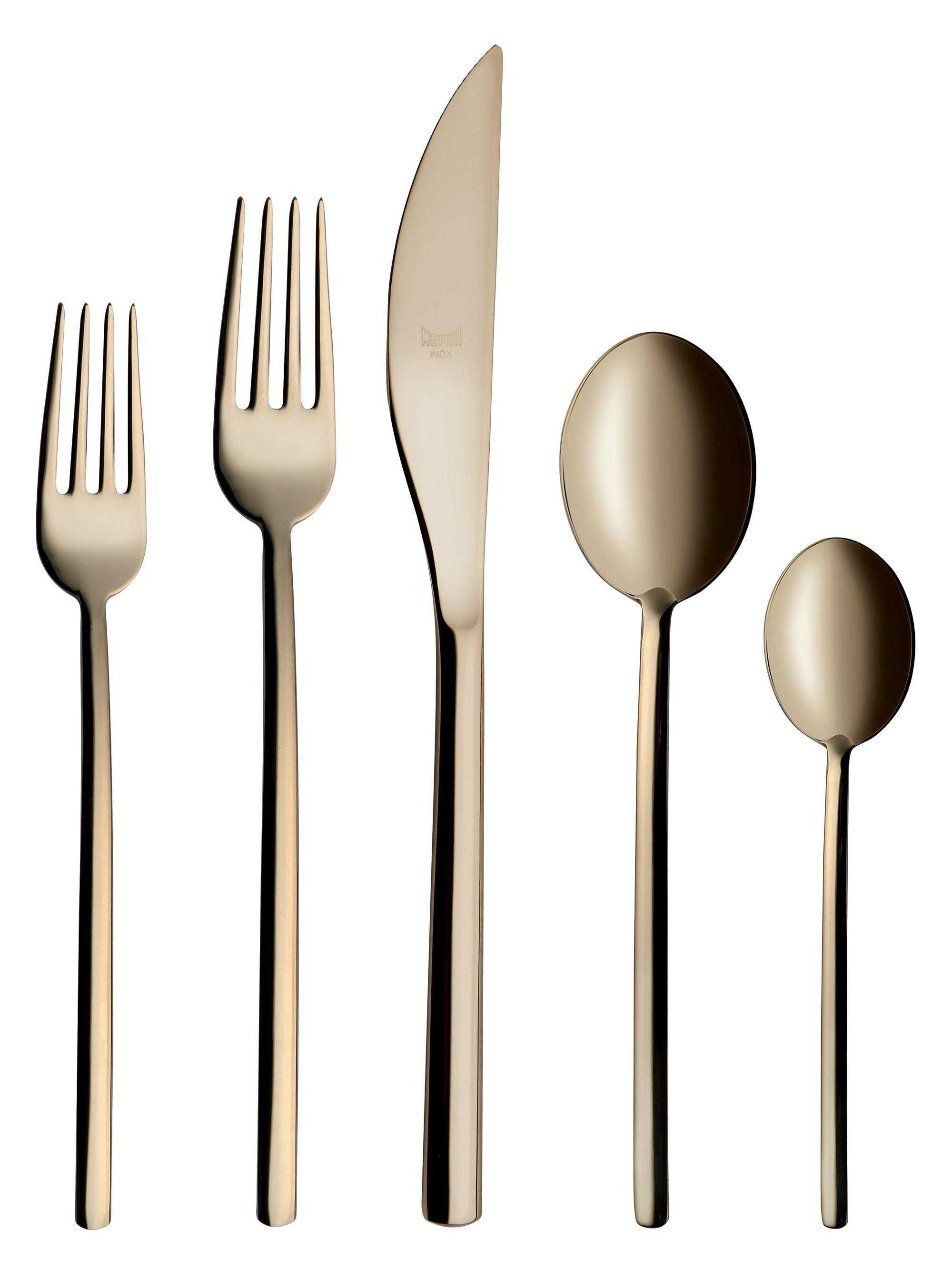 Mepra Due 5-Piece Stainless Steel Cutlery Set