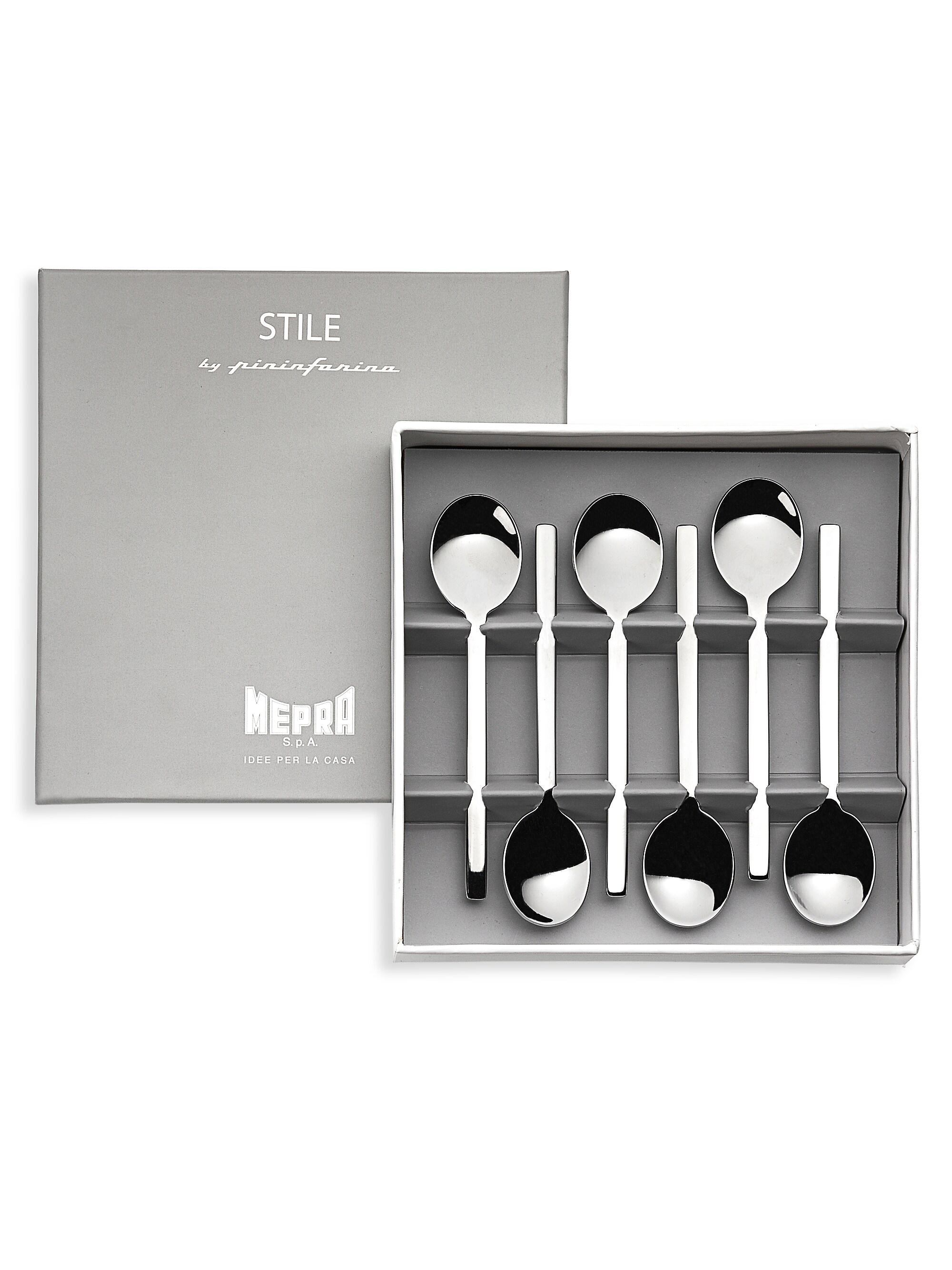 Mepra 6-Piece Moka Spoon Set