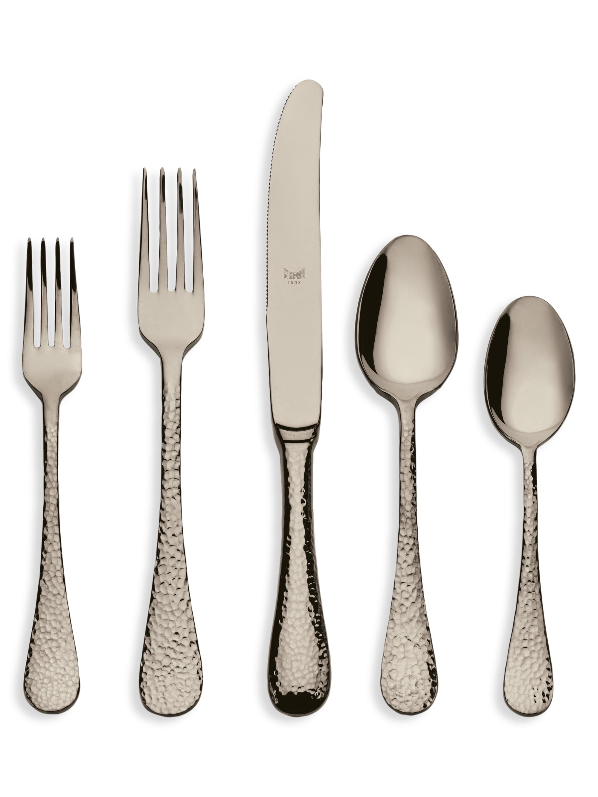 Mepra Epoque 5-Piece Stainless Steel Place Setting Set - Champagne