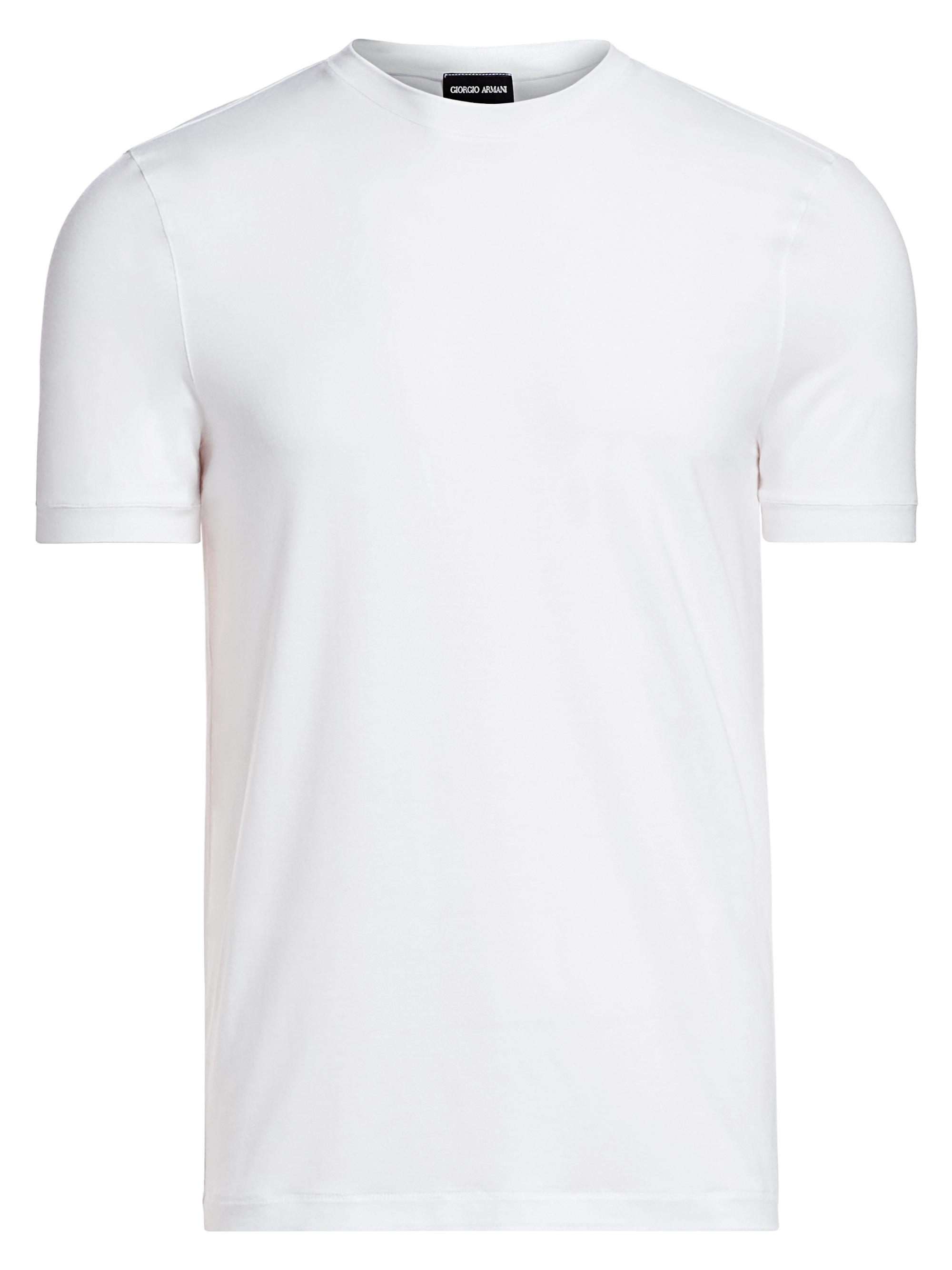 Giorgio Armani Men's Basic Crewneck Tee - White