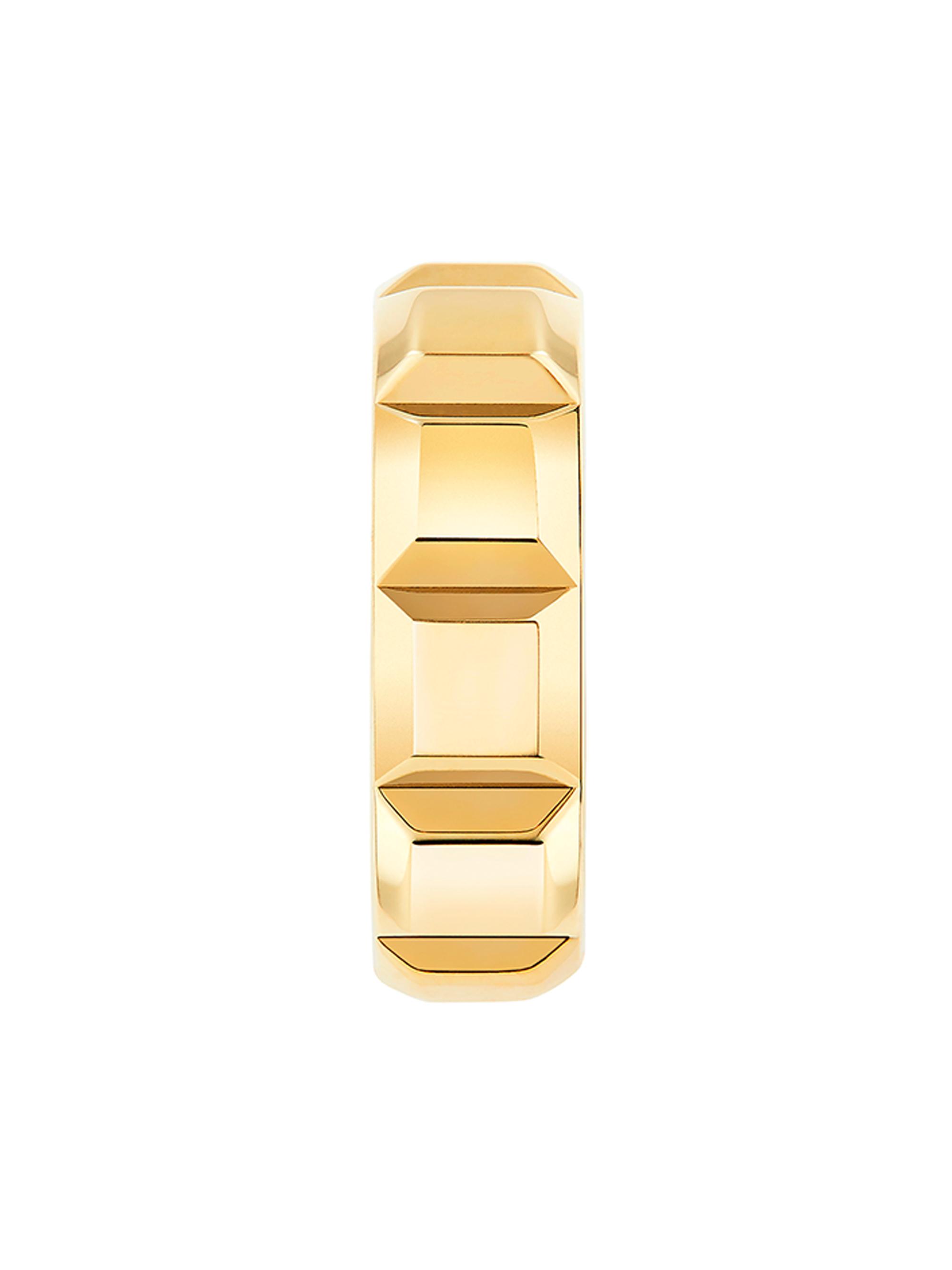 Boucheron Women's Quatre Clou De Paris 18K Yellow Gold Single Huggie Hoop Earring - Yellow Gold